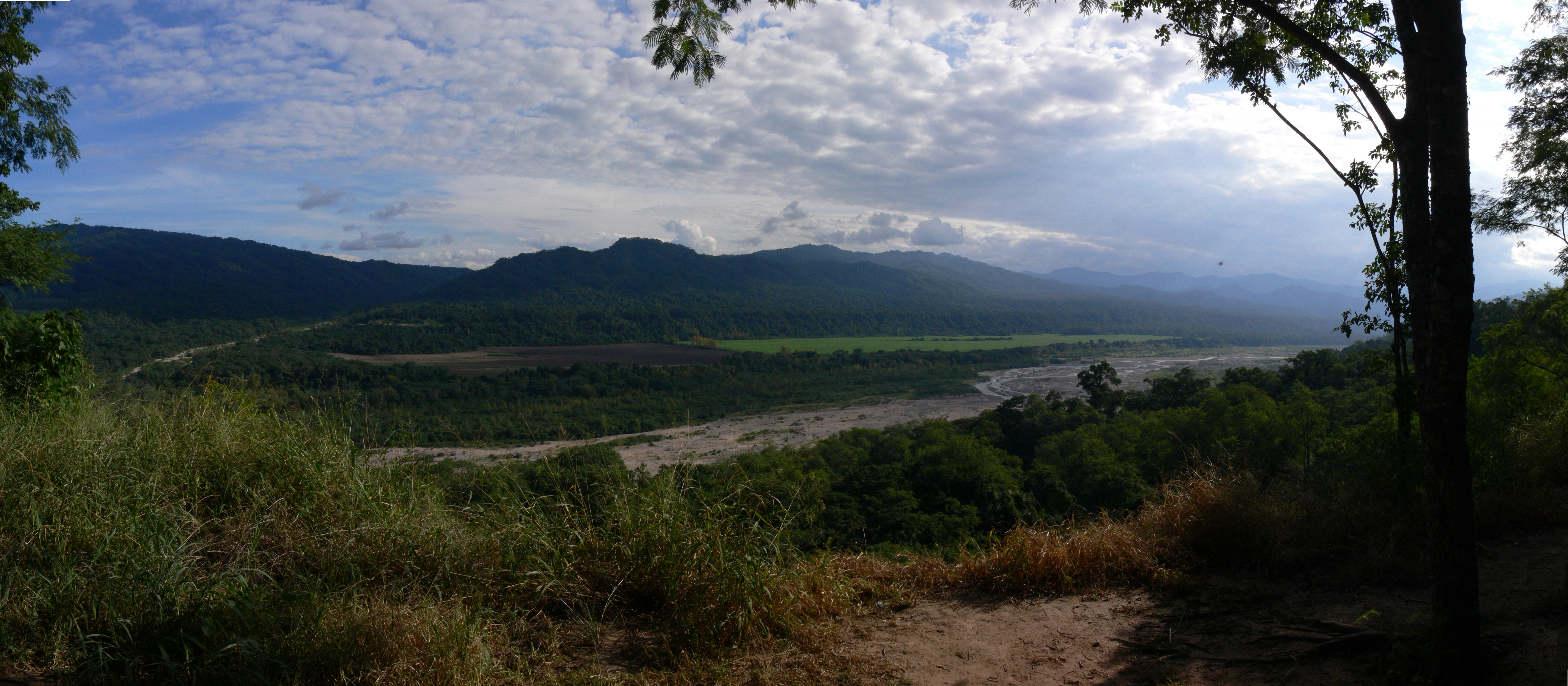 View of San Lorenzo Rio in Calilegua National Park.