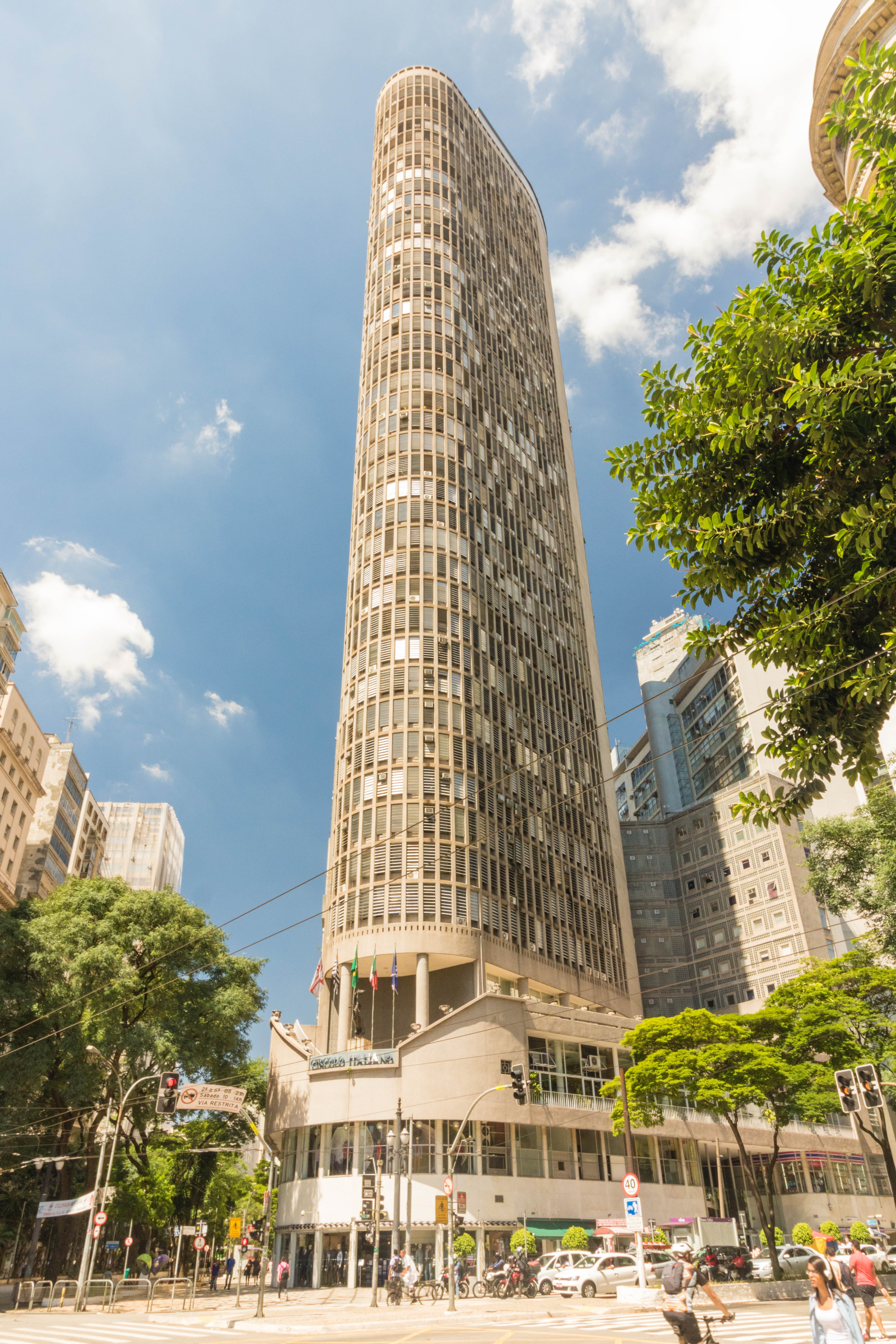 Edifício Itália, São Paulo, Brazil.