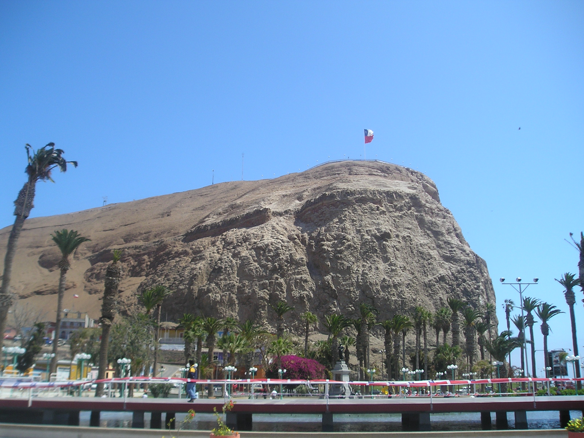 Arica, Chile: El Morro de Arica, a site of an important battle during the War of the Pacific