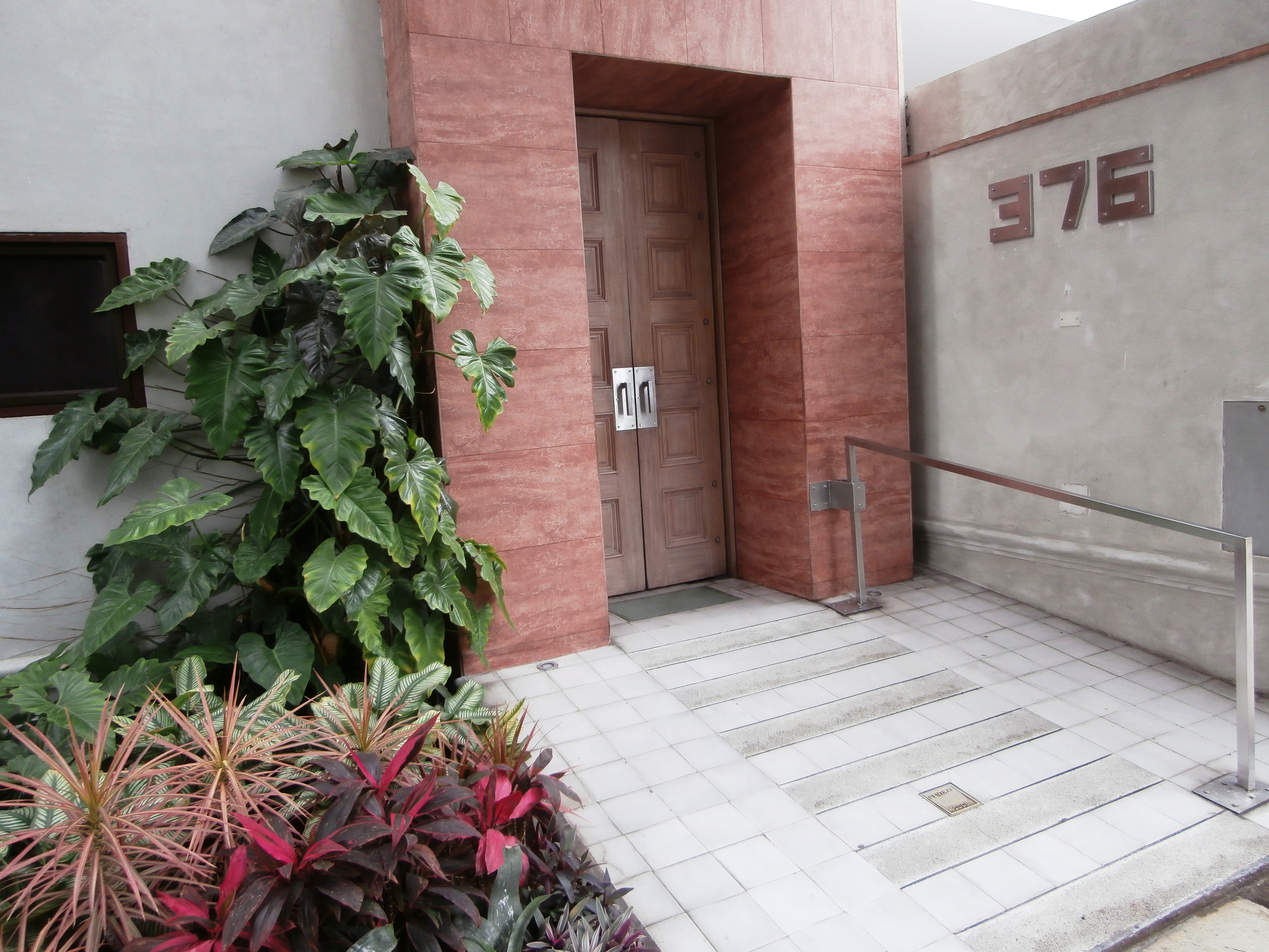 Photograph of main entrance of Central Restaurante, located in the Miraflores District of Lima, Peru.