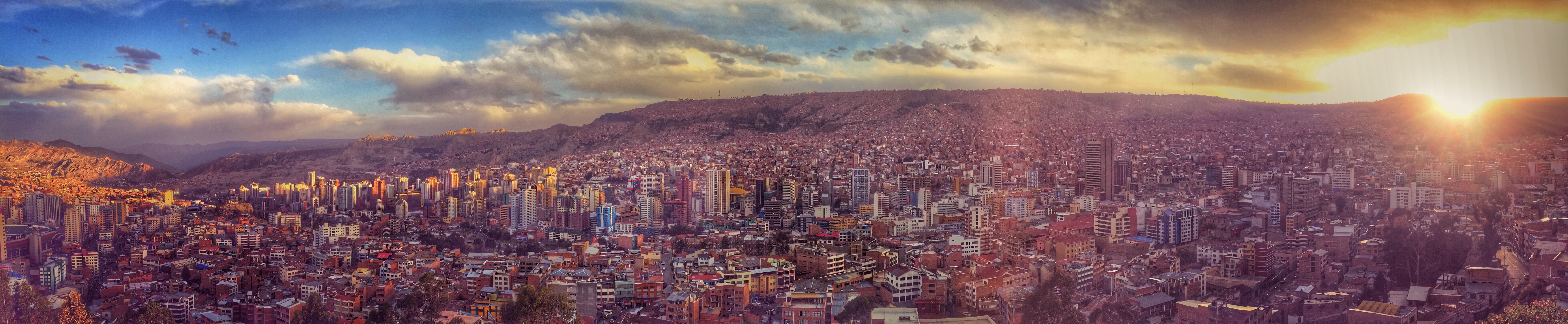 La Paz, as seen from the "Killi Killi" lookout.