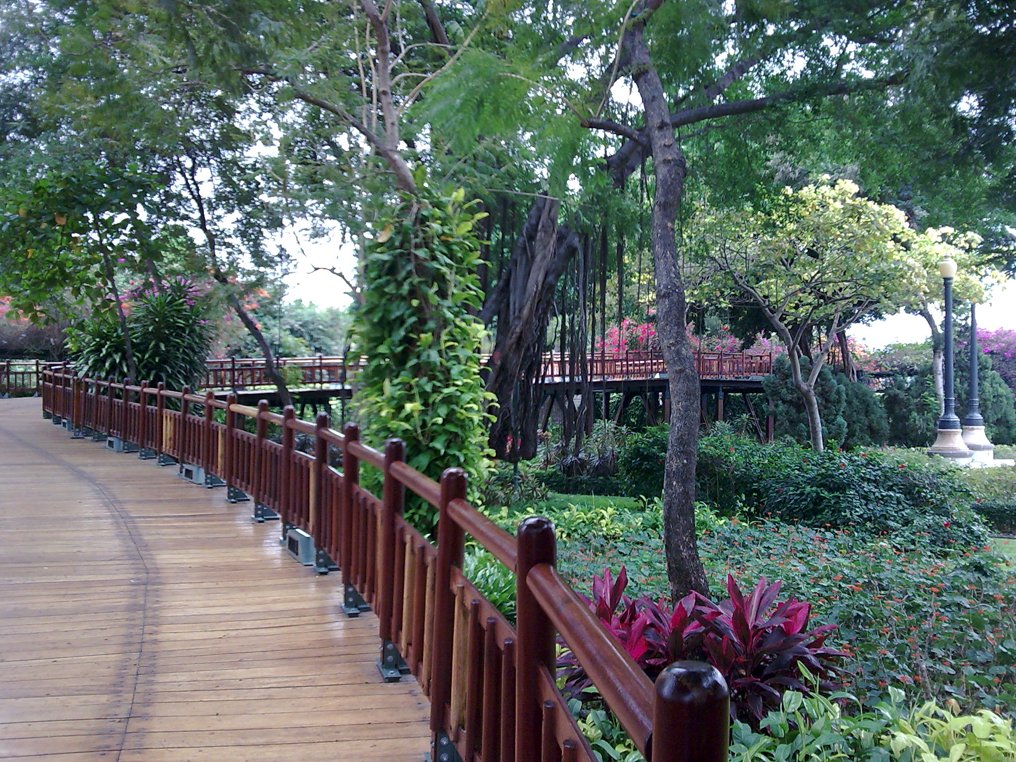 Jardines del Malecón 2000 en Guayaquil