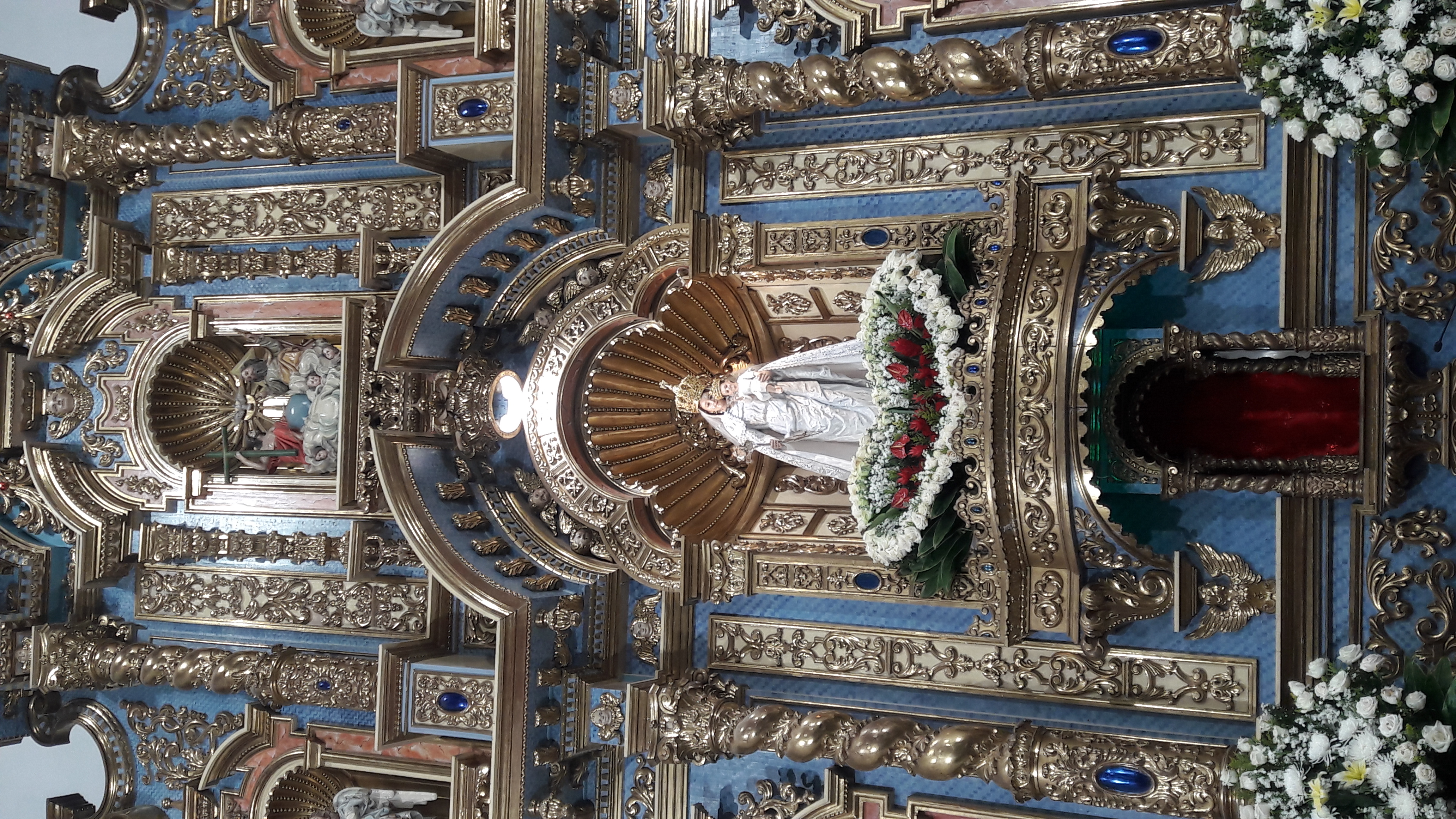 The Altar of the Holy Virgin of the Cloud