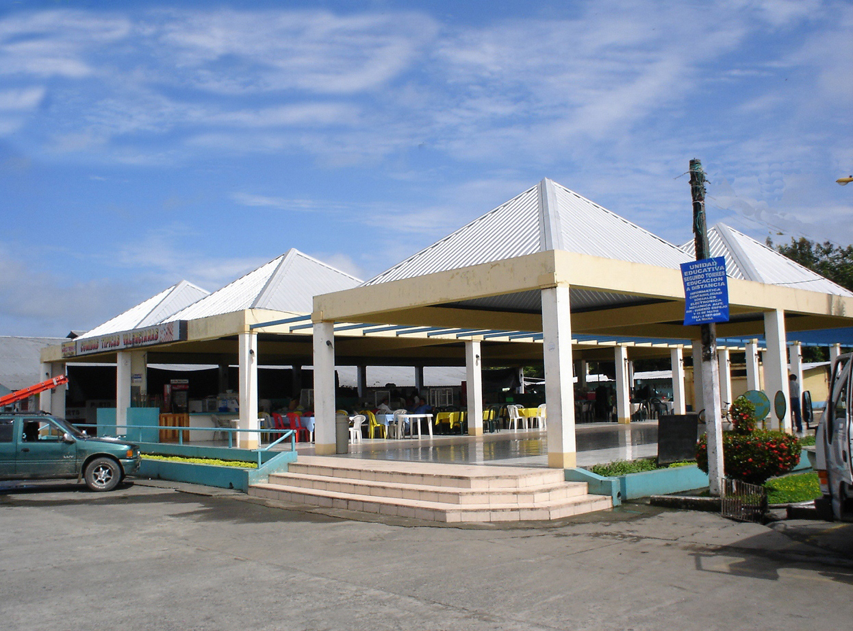 Patio de comidas en Valencia