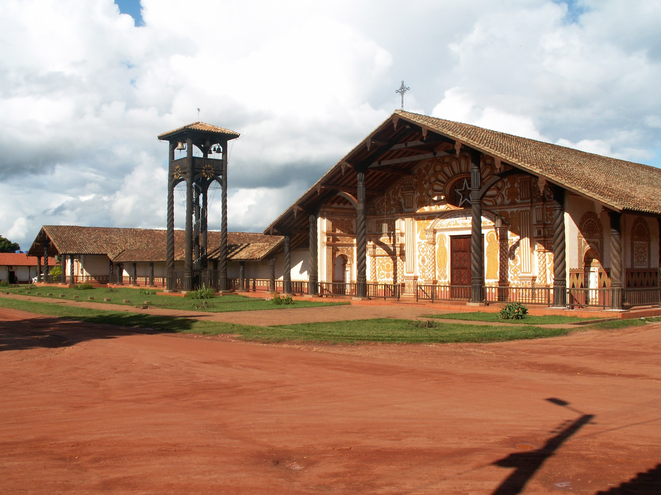 Image by Daan. Church in Concepción,  Santa Cruz, Bolivia. Part of the Jesuit Missions of the Chiquitos World Heritage Site.