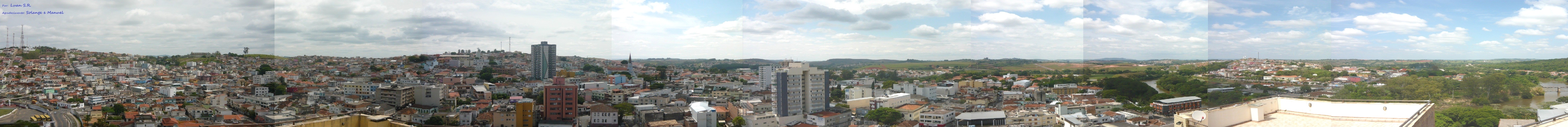 Foto panorâmica de Três Corações