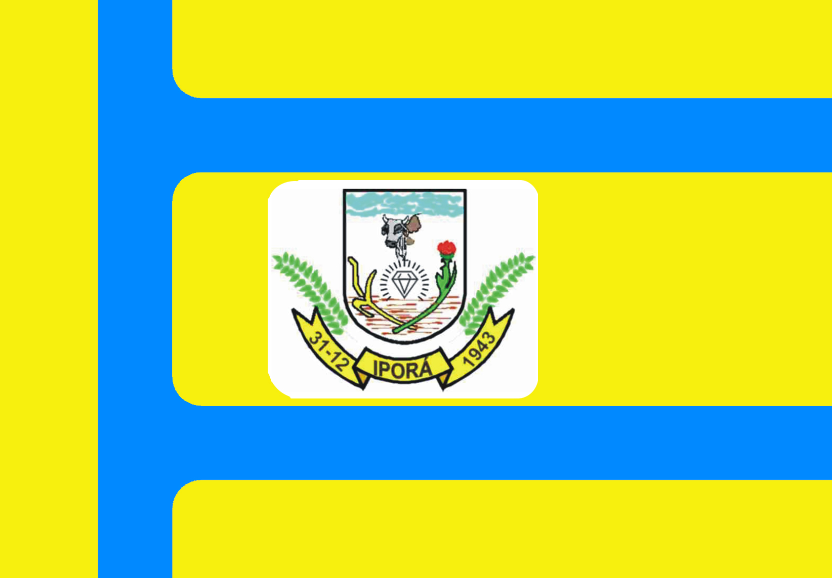 Bandeira Municipal de Iporá-GO