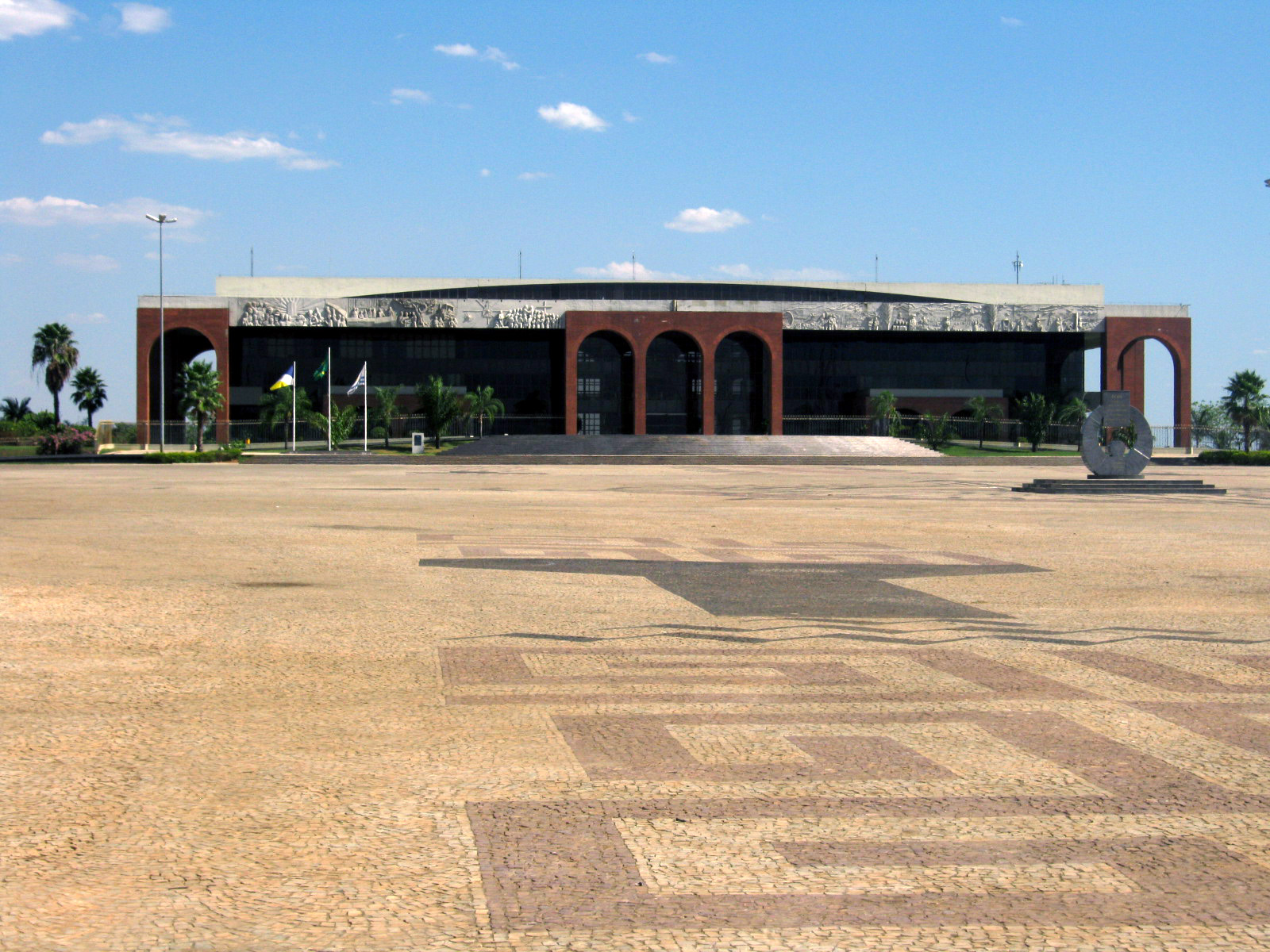 Palácio Araguaia, sede do governo do Tocantins em Palmas, Brasil