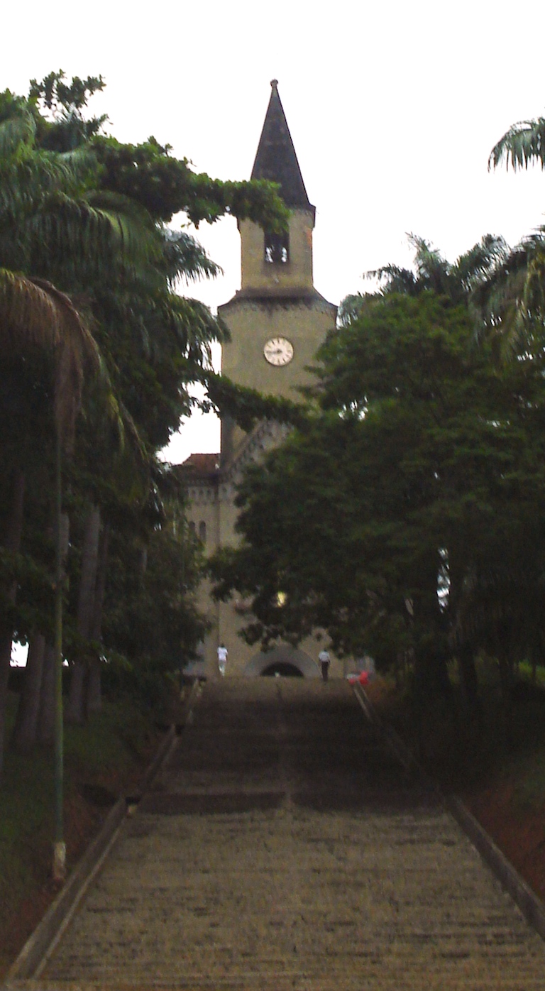 San Sebastian Cathedral in Leopoldina, Minas Gerais, Brazil