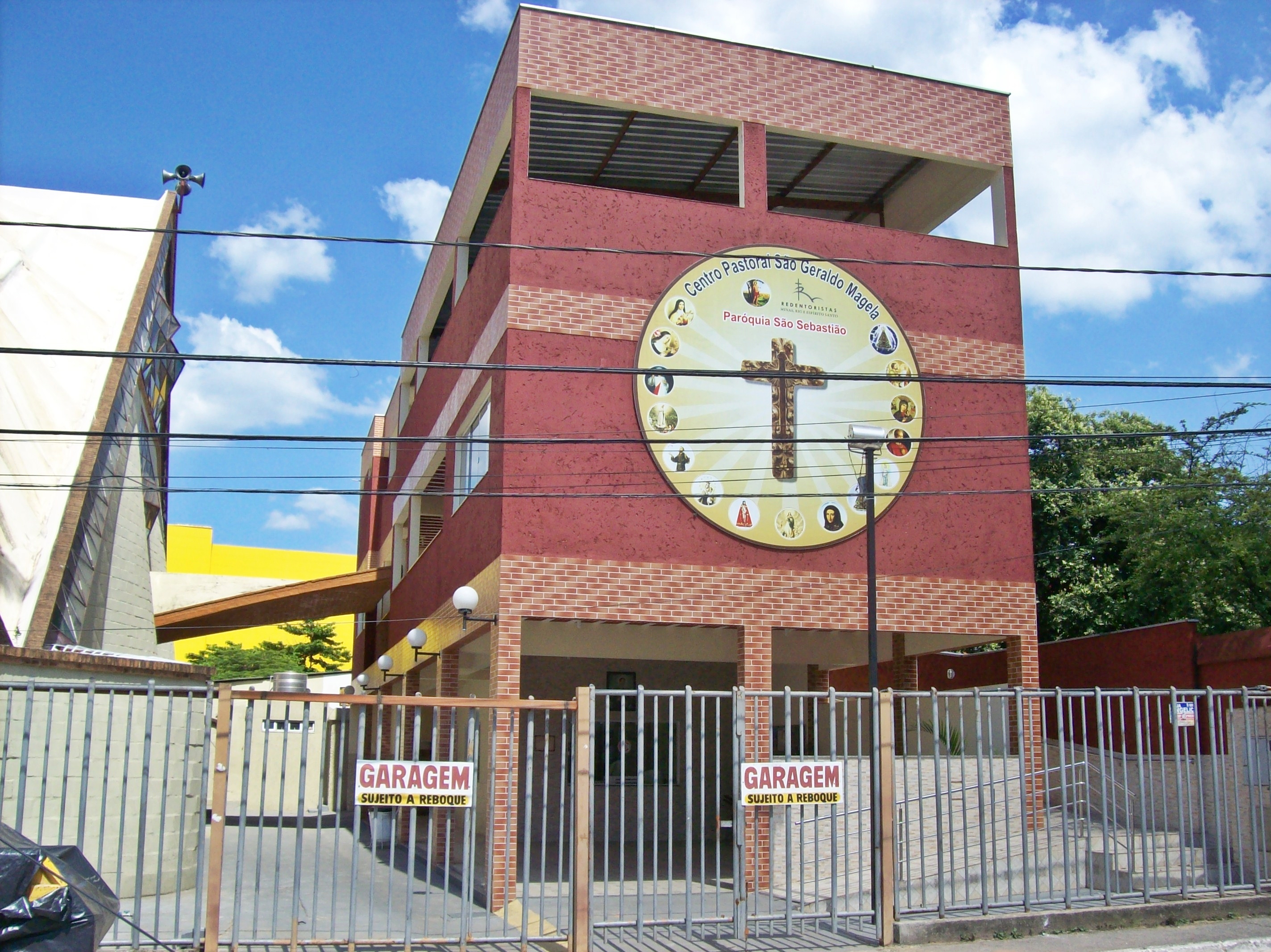 Saint Gerard Majella pastoral center, in the Saint Sebastian Cathedral, in Coronel Fabriciano, Minas Gerais, Brazil.
