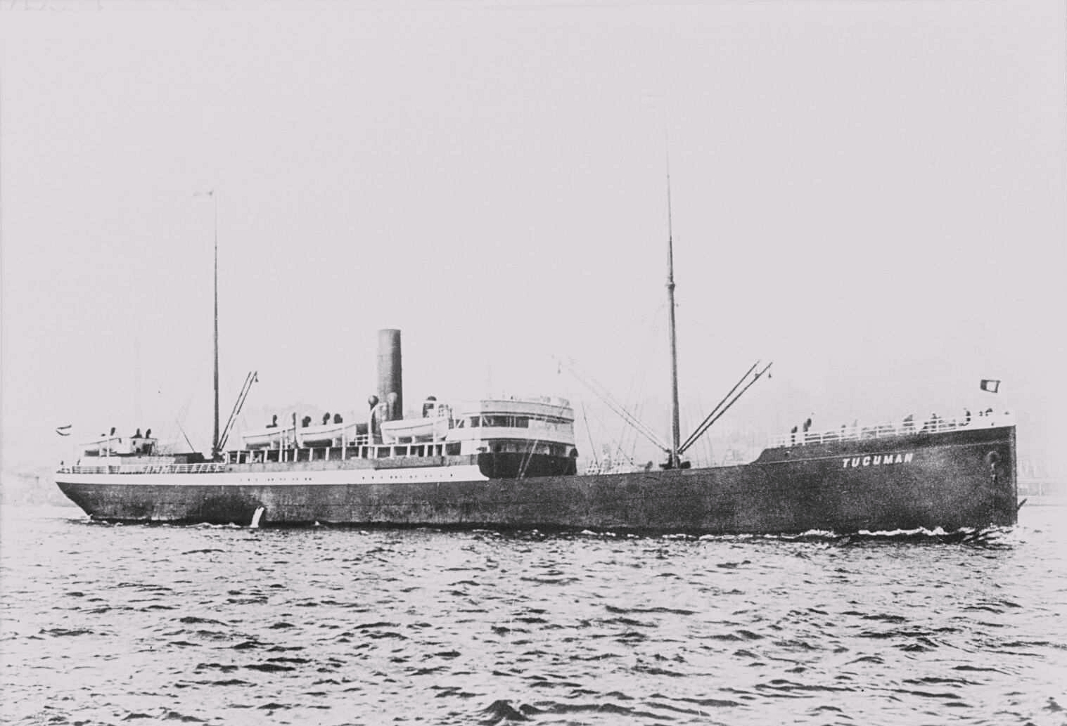 The Hamburg Südamerikanische DG passenger steamship Tucuman