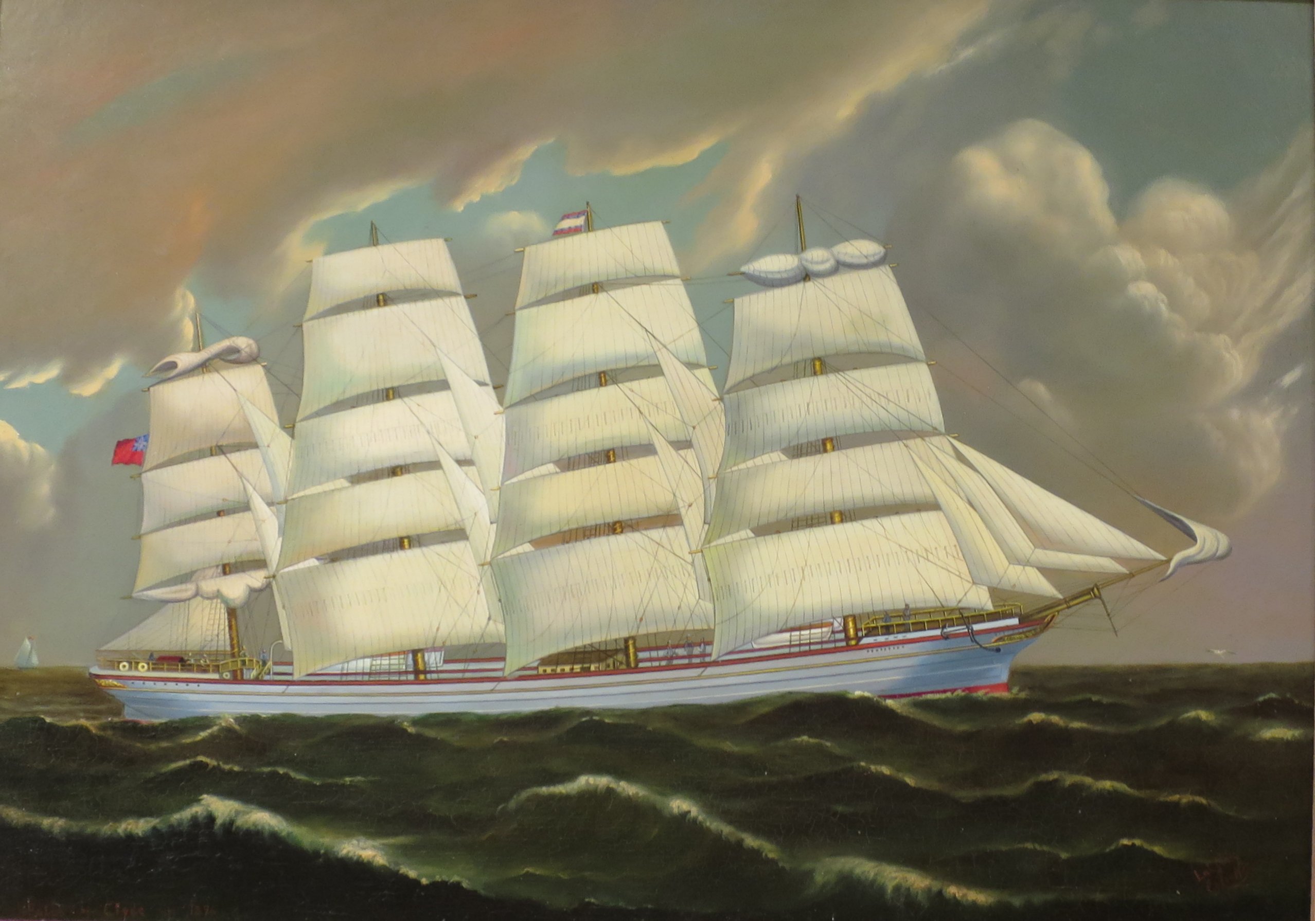 Falls of Clyde by Lai Fong, oil on board, 1896.JPG