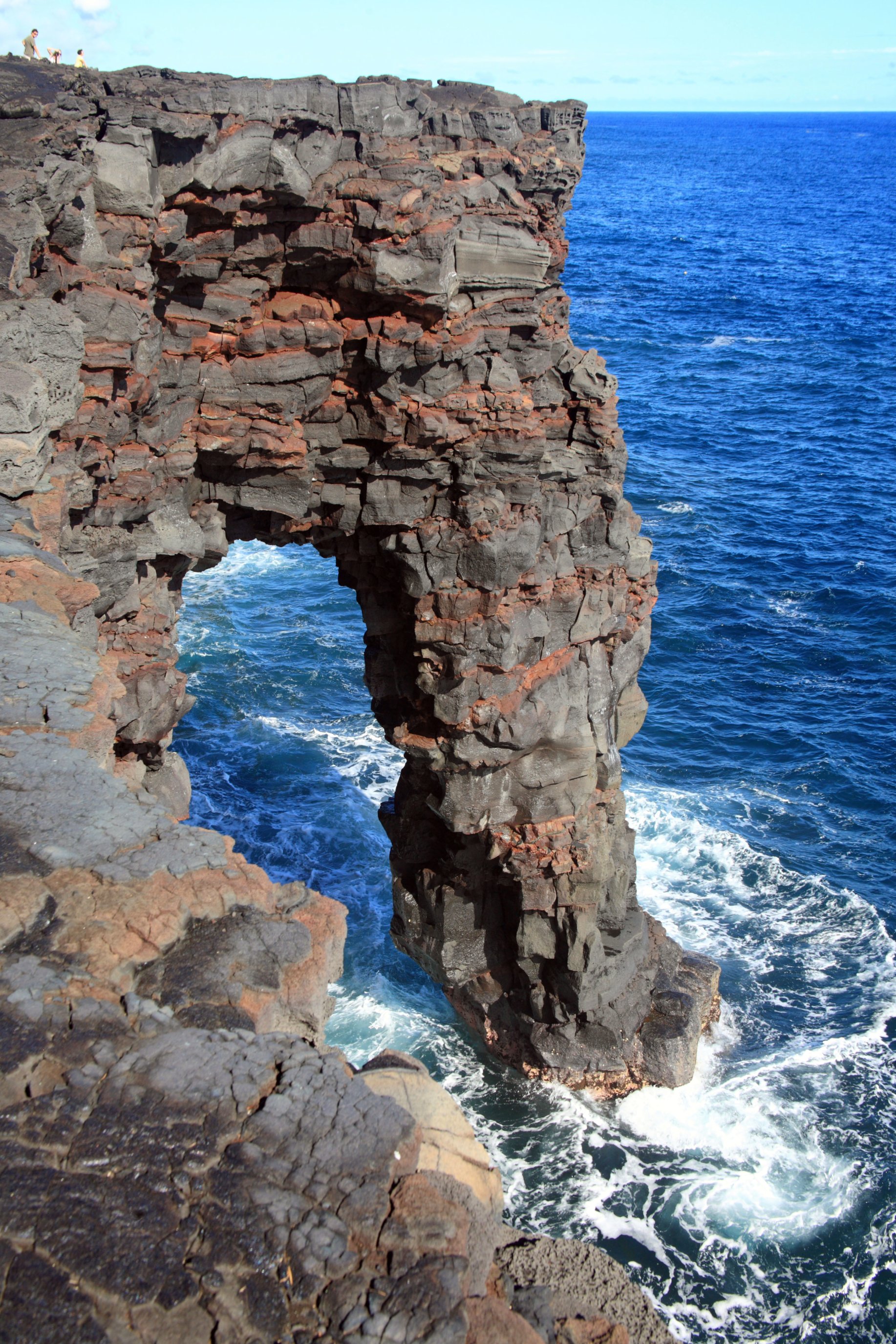 Hōlei sea arch, Kilauea, Hawaii, United States