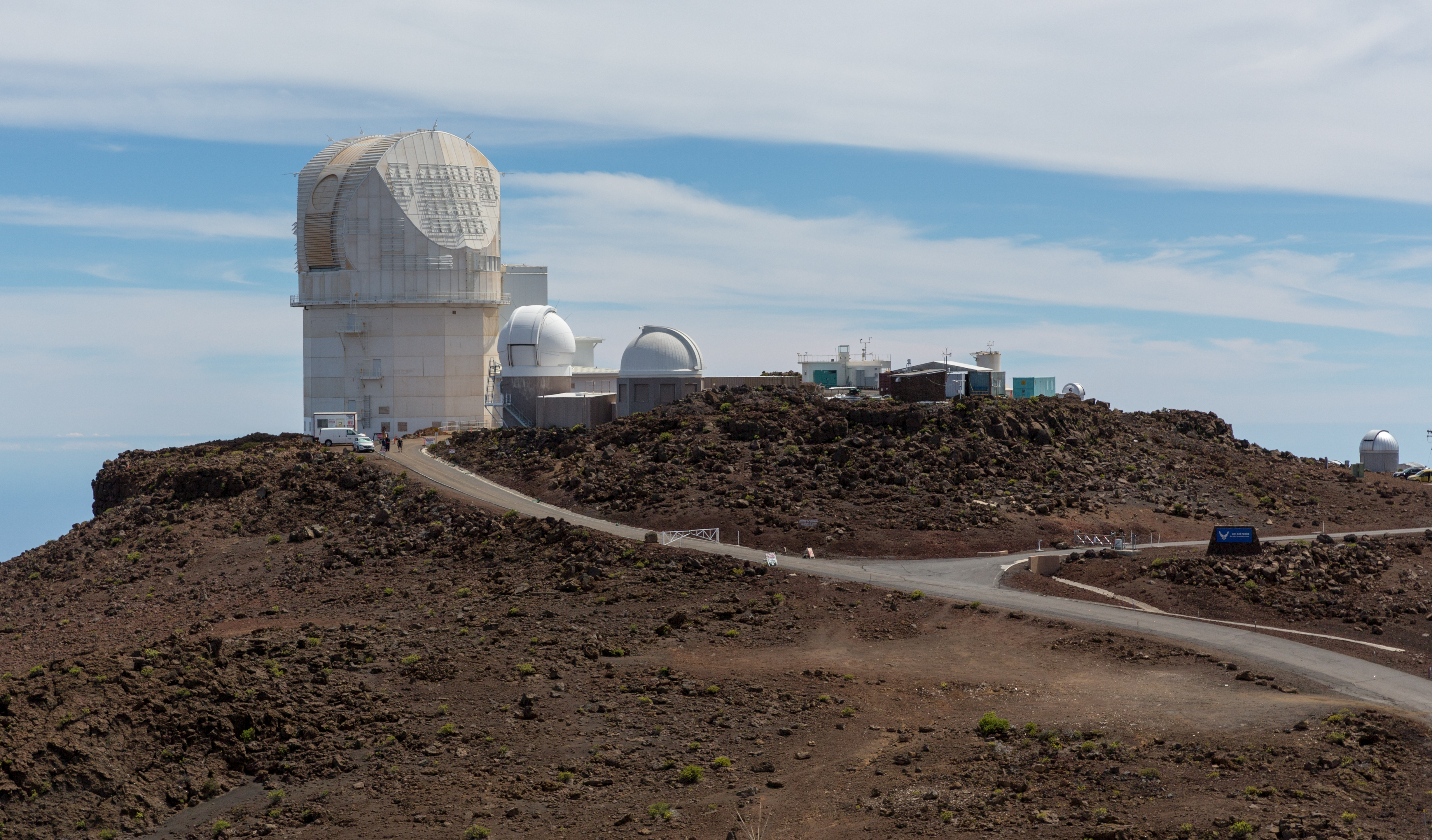 Haleakala Observatory in the summit area of Haleakalā volcano