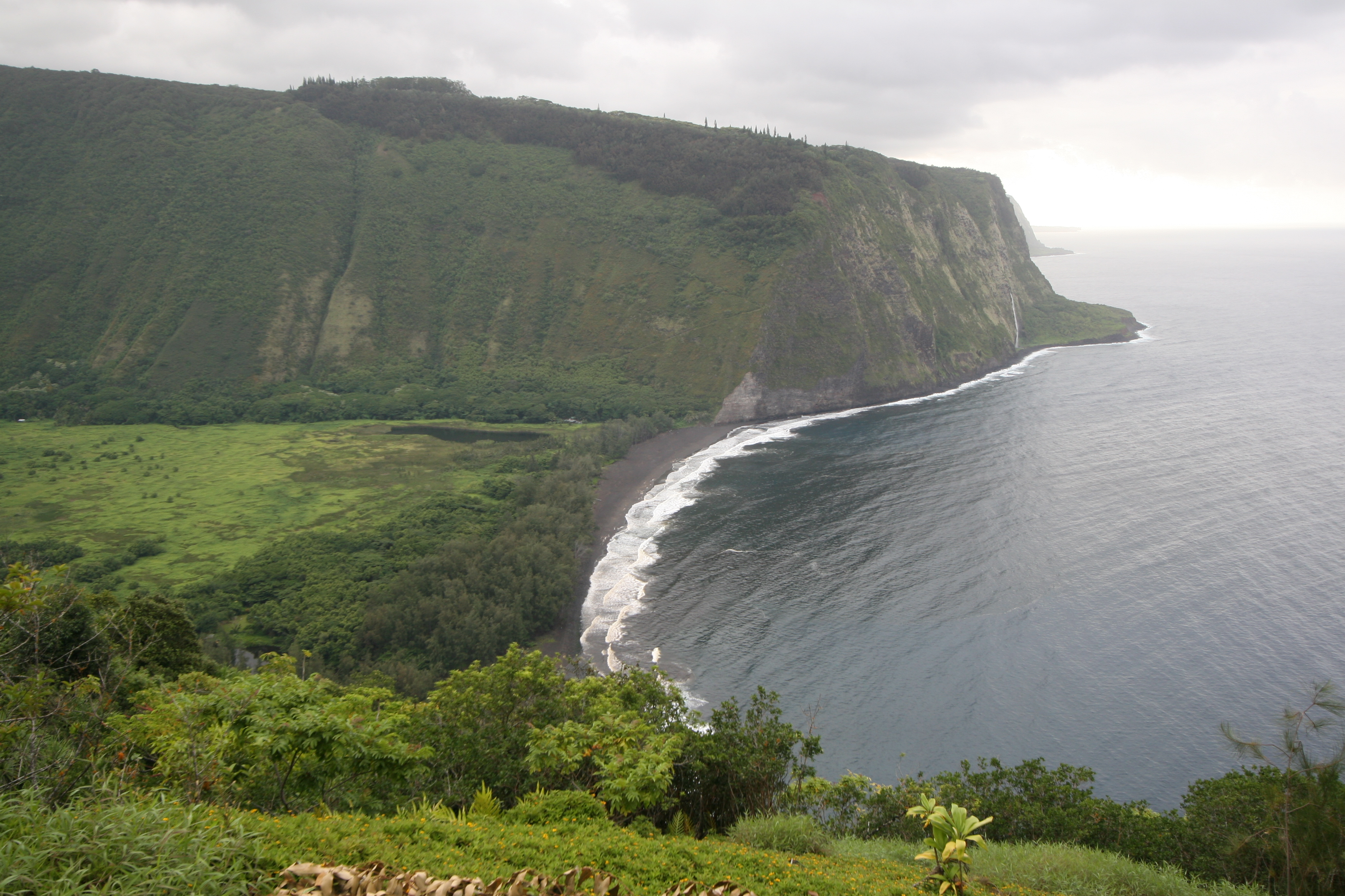 The View from the Waipio Valley Lookout, Hamakua, Hawaii