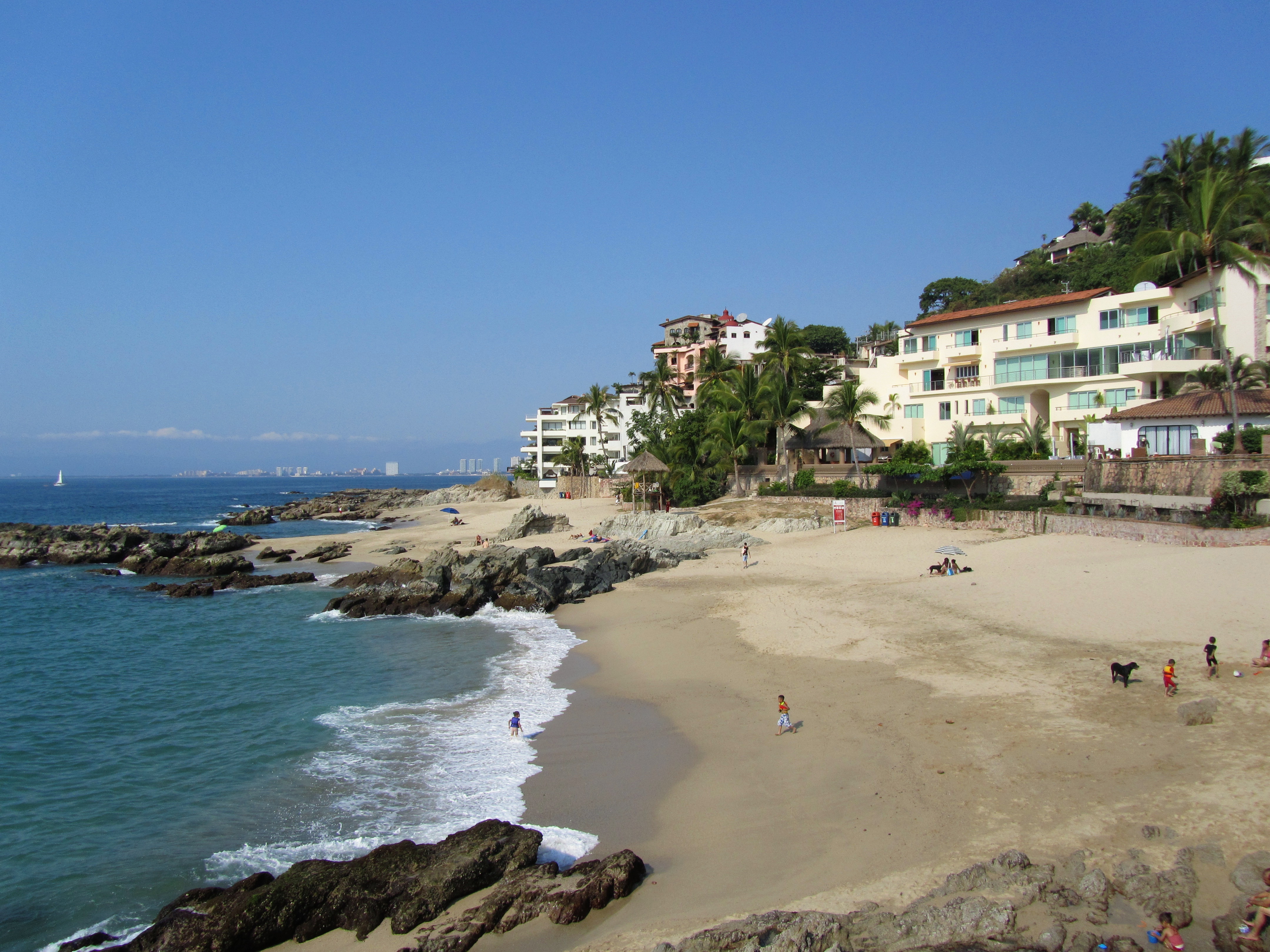 Conchas Chinas beach in Puerto Vallarta.
