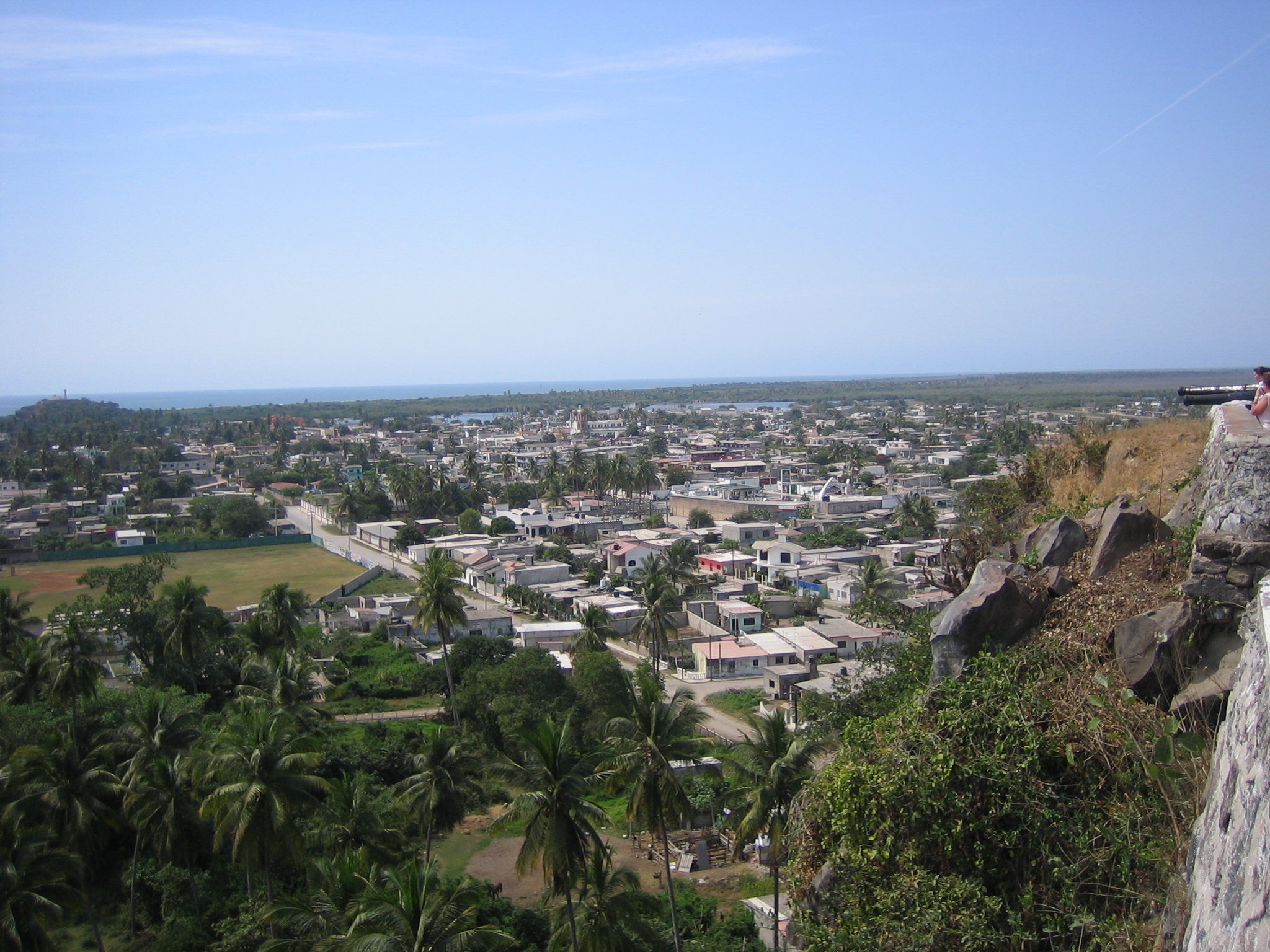 Panorama of San Blas (Mexico)