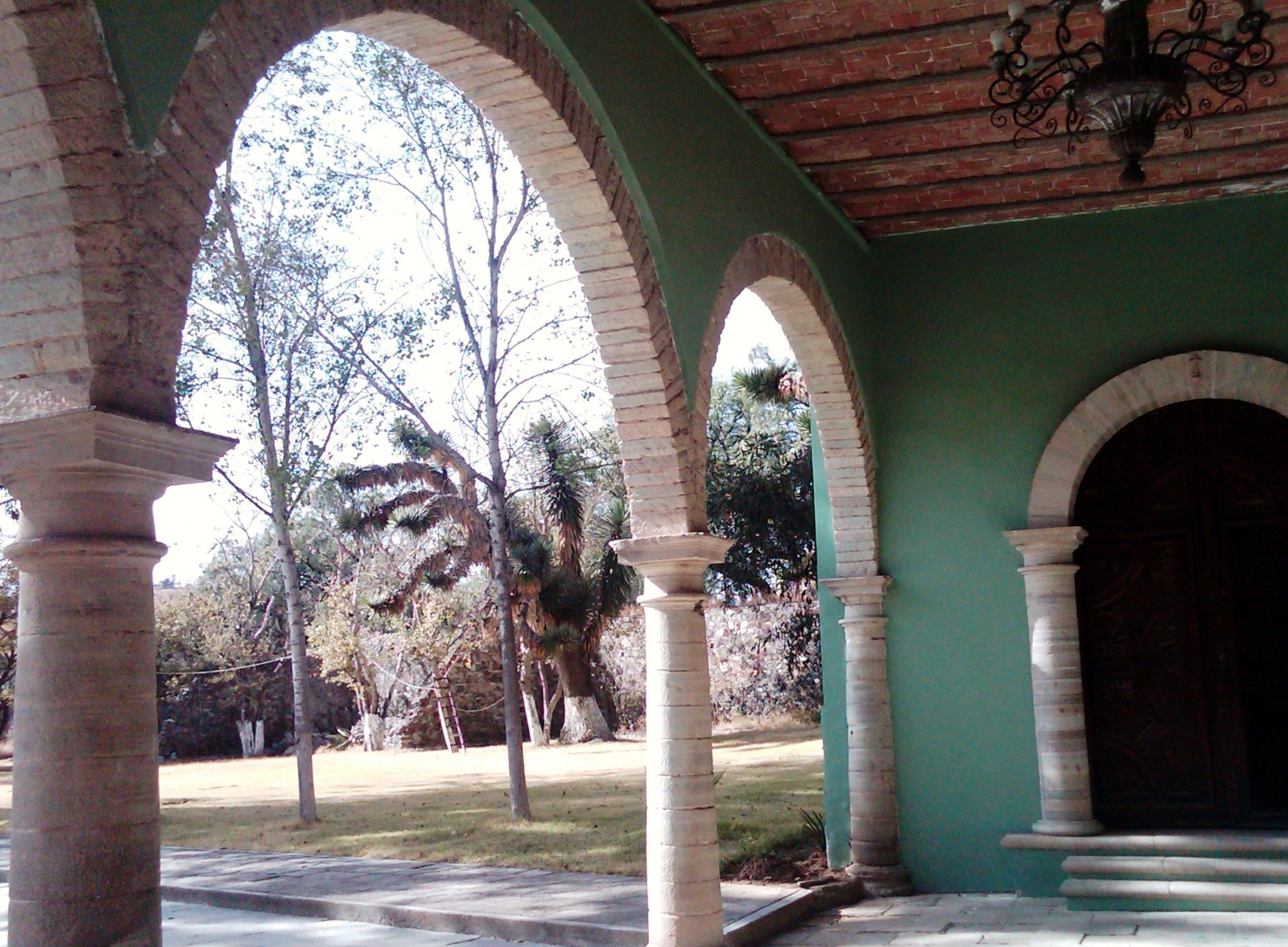 Interior de la sede de la Mina La Valenciana en Guanajuato, Mexico