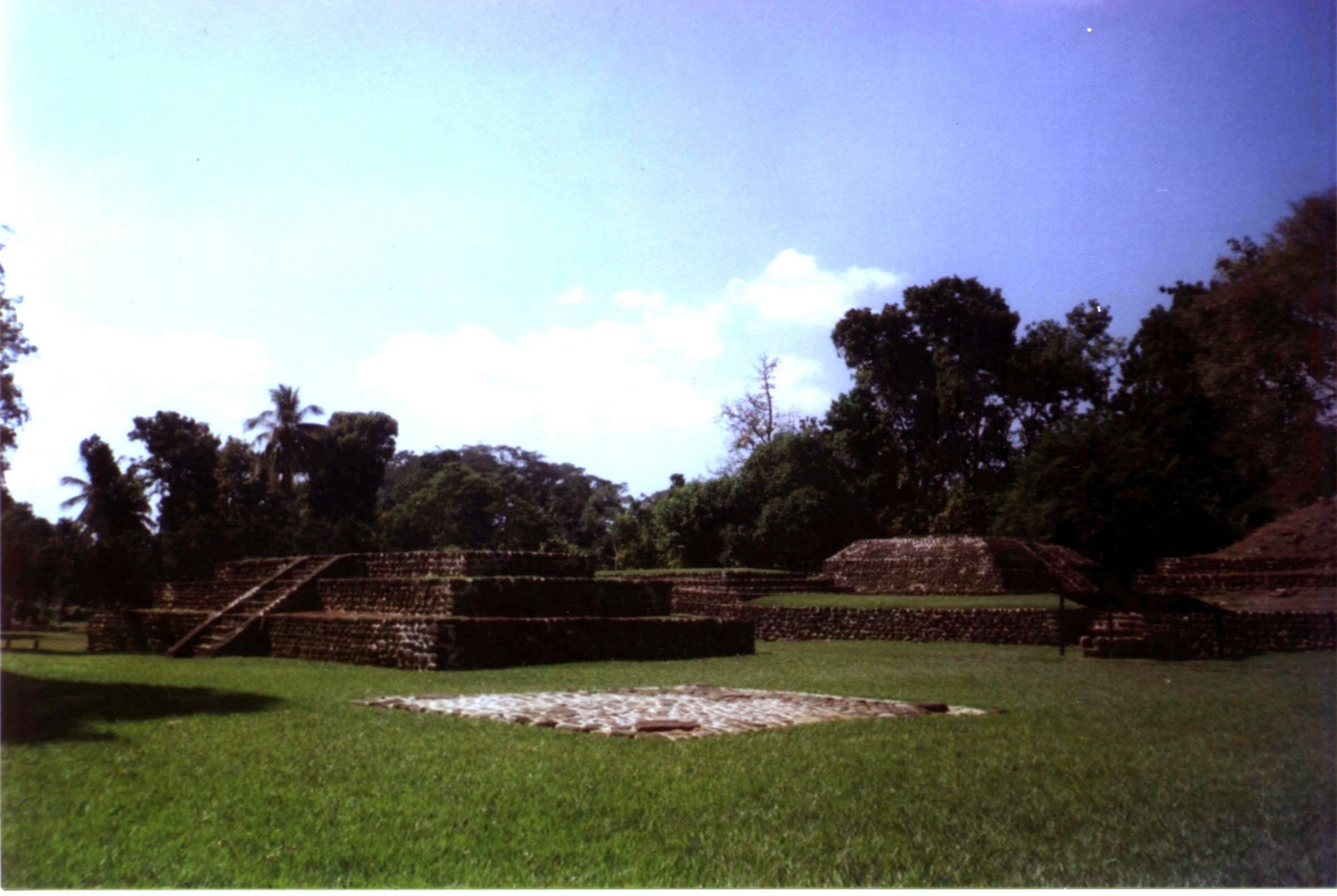 View of the Maya ruins of Izapa, Chiapas, Mexico.