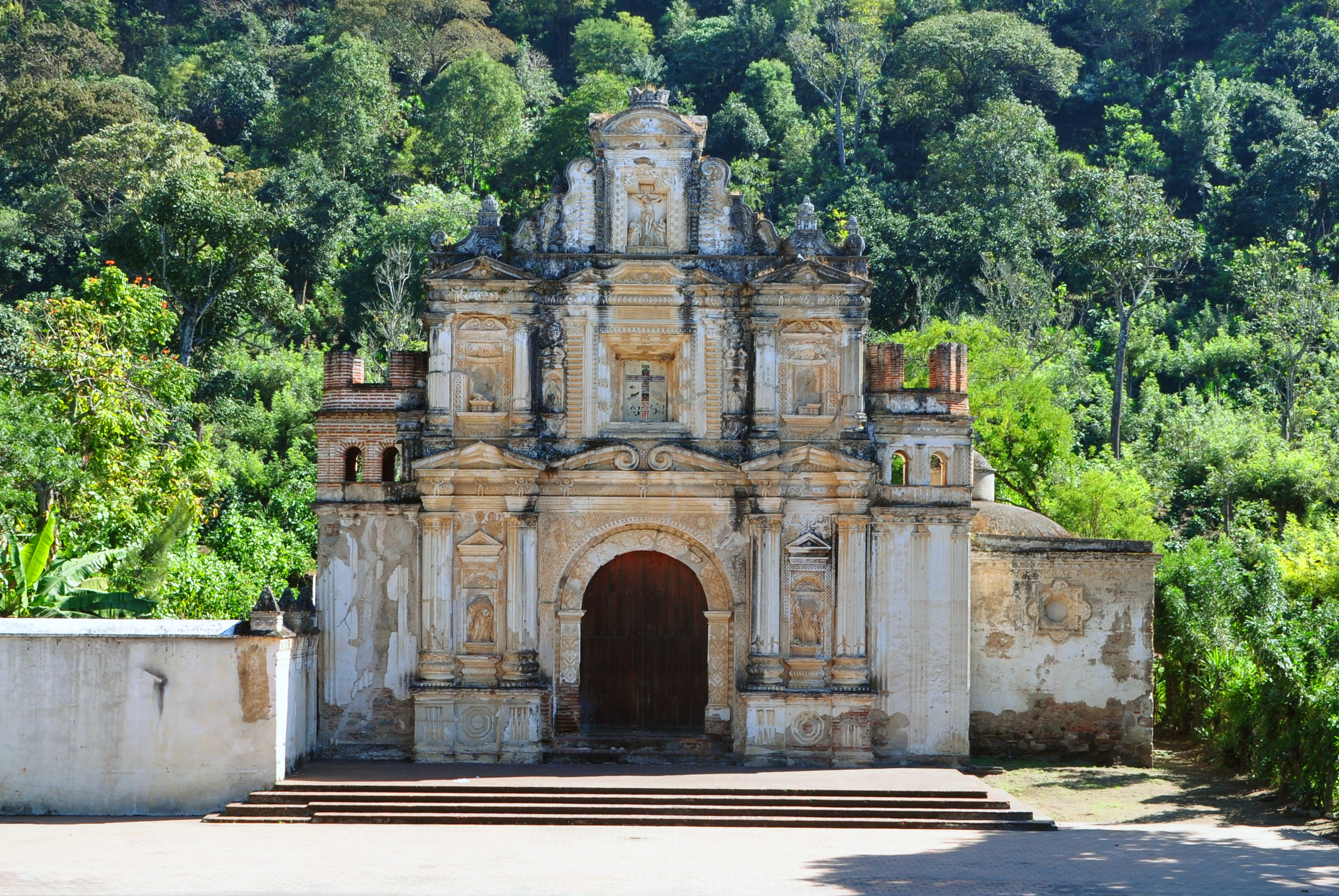 church ruins Antigua Guatemala 2009