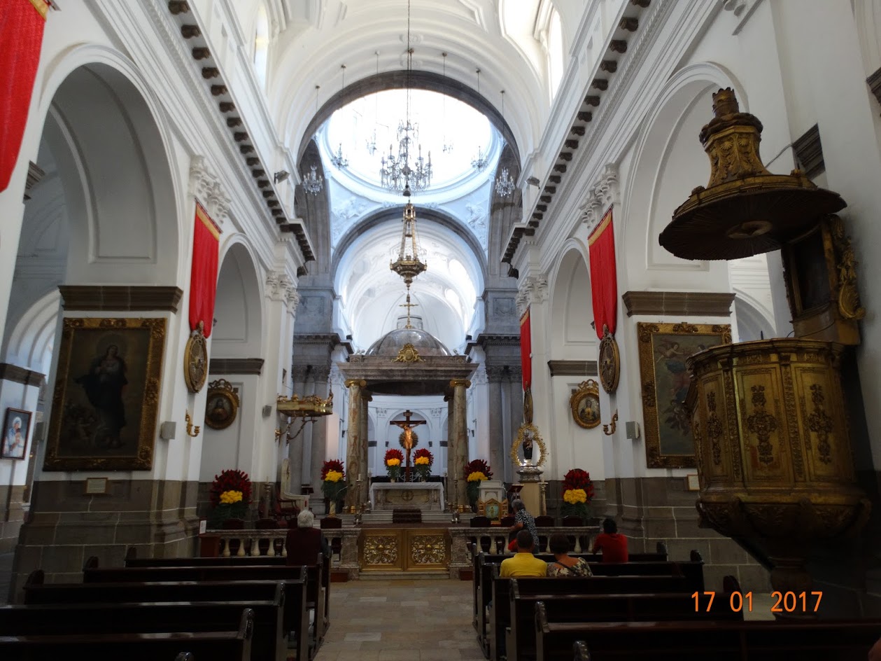 Altar of the Guatemala city cathedral