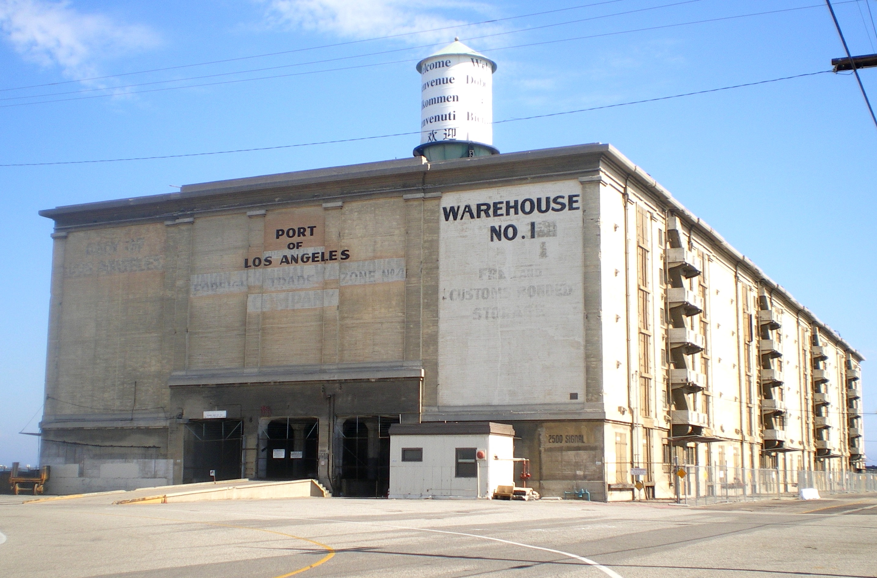 Municipal Warehouse No. 1, Los Angeles Harbor, San Pedro, Los Angeles, California