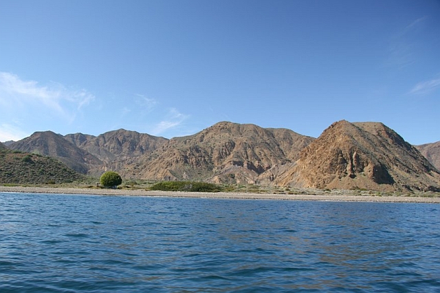 Photo of east side of Cedros Island, Baja California
