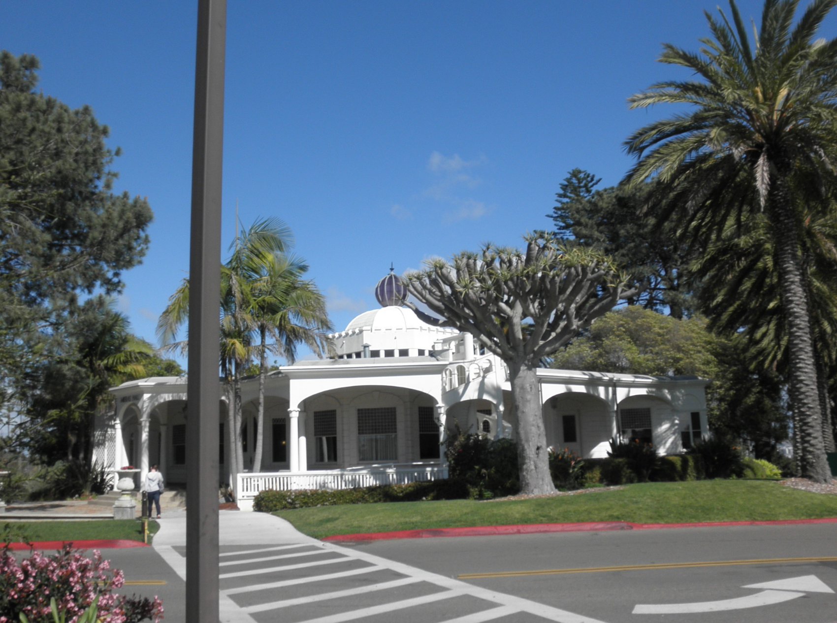 The Theosophy style administration building at Pt. Loma Nazarene University in San Diego.