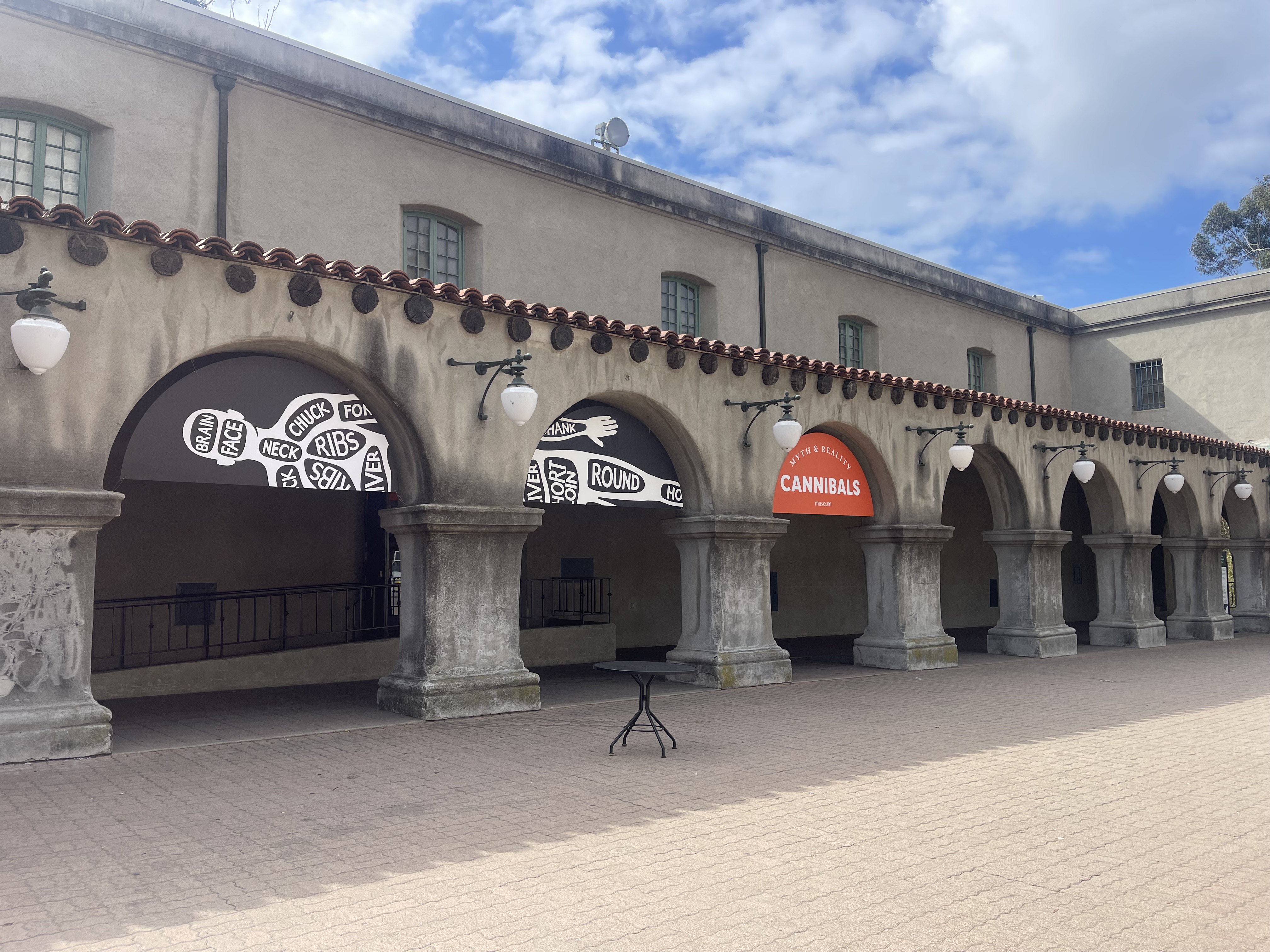 Entrance to the Cannibals: Myth &amp; Reality Museum at Balboa Park, 2024