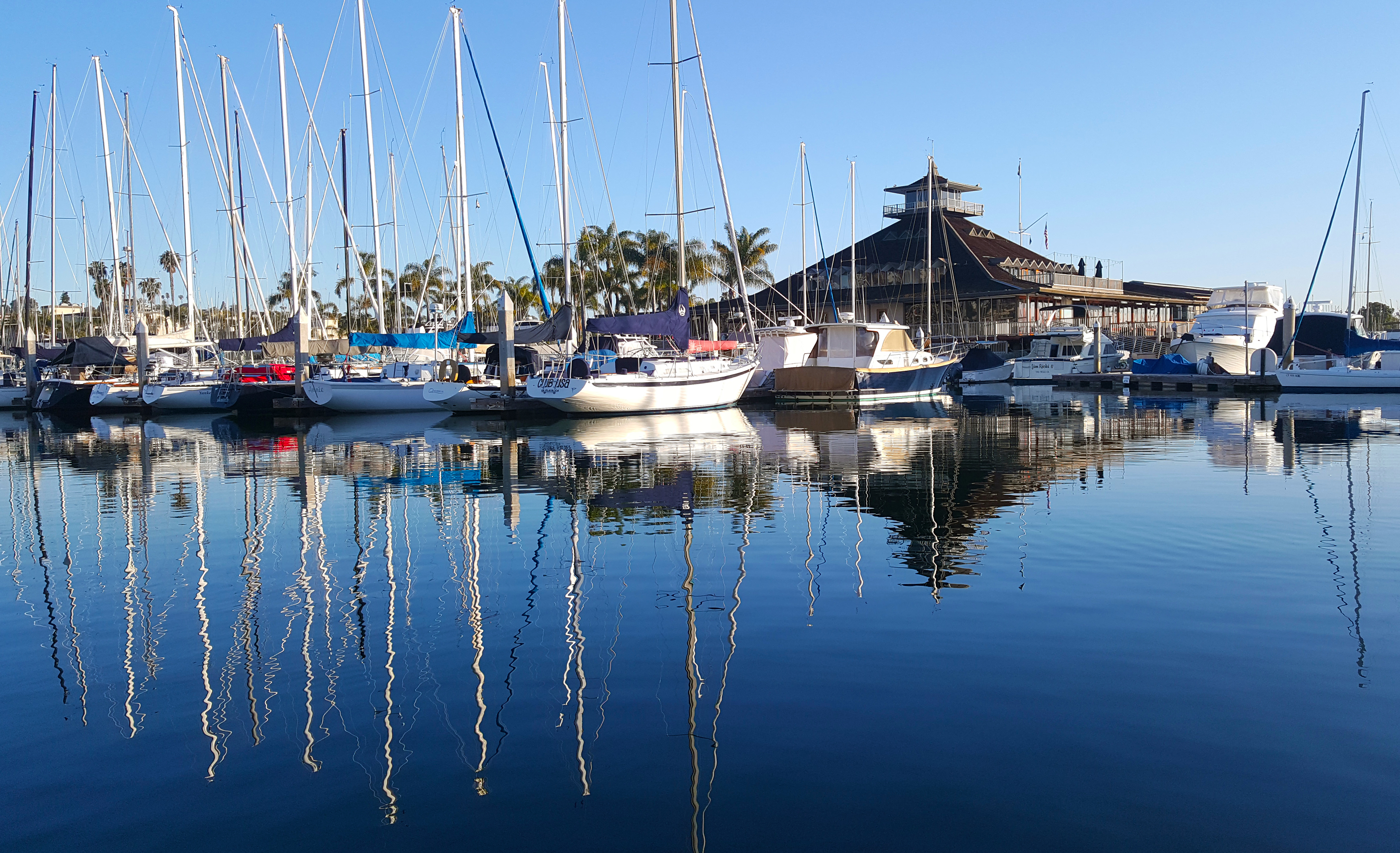San Diego yacht club by Don Ramey Logan