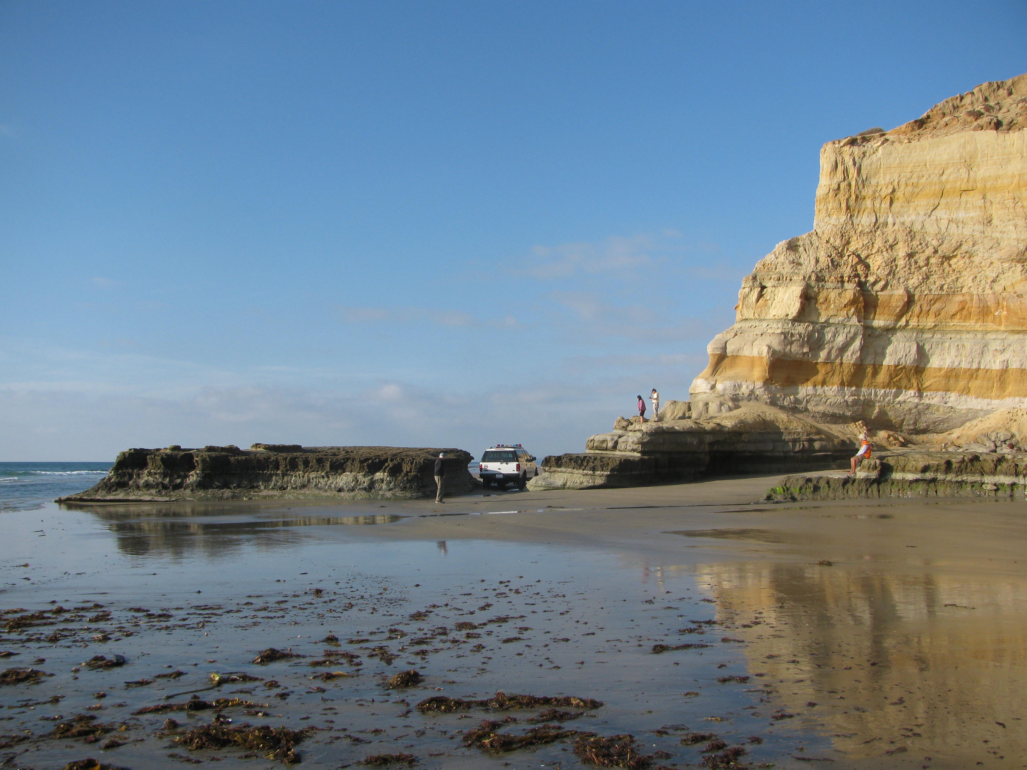Flatrock Point, Torrey Pines State Beach, La Jolla, CA