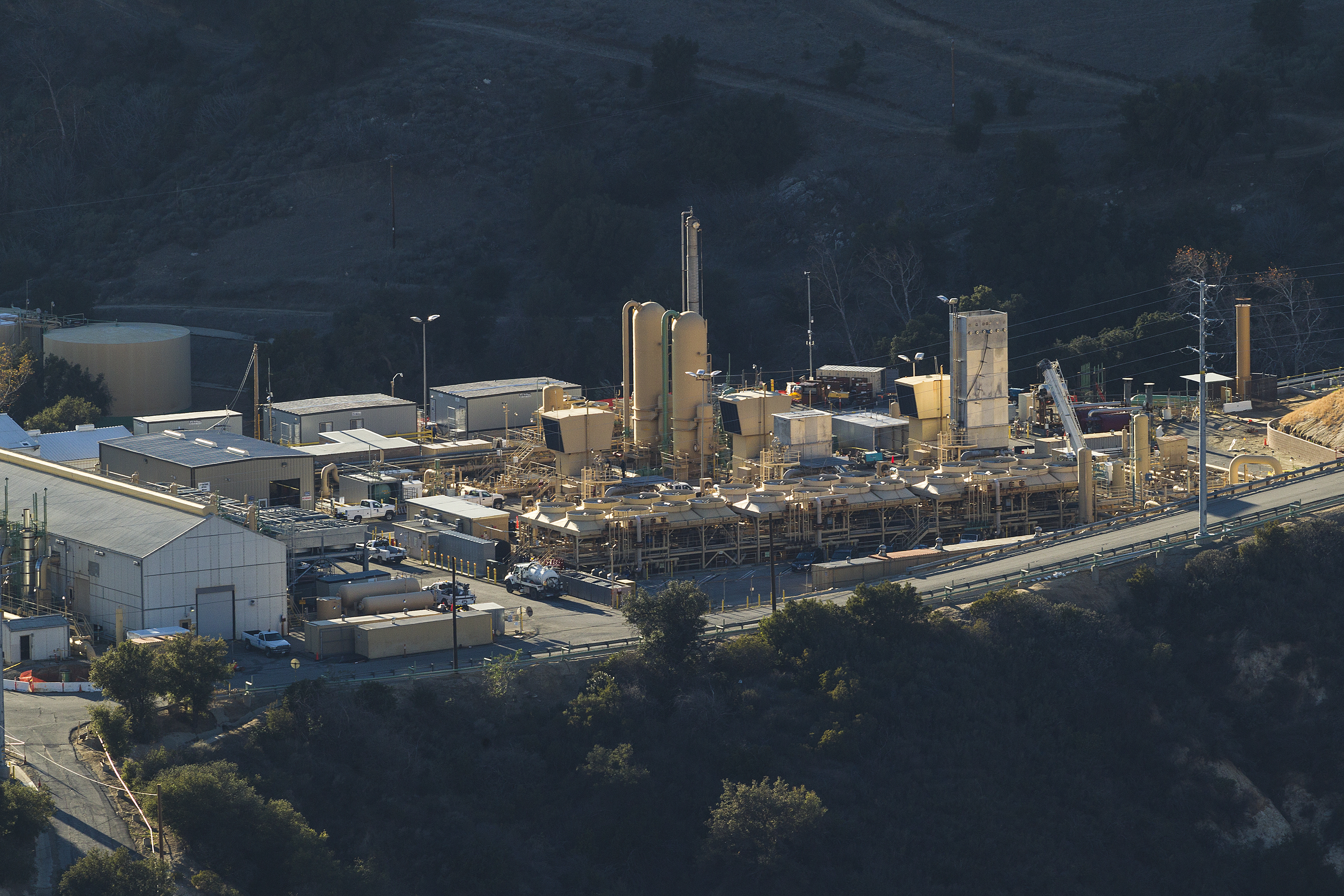 Southern California Gas Company's Aliso Canyon facility. 12/14/2015