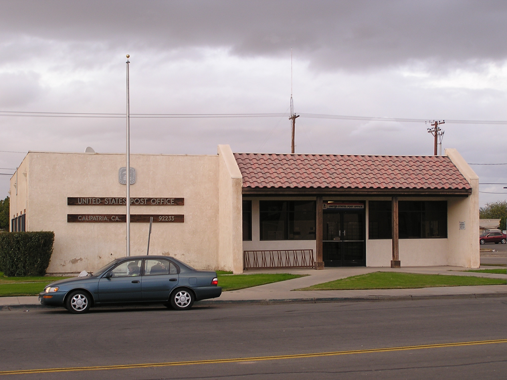Post Office in the city of Calipatria — in Imperial County, California.