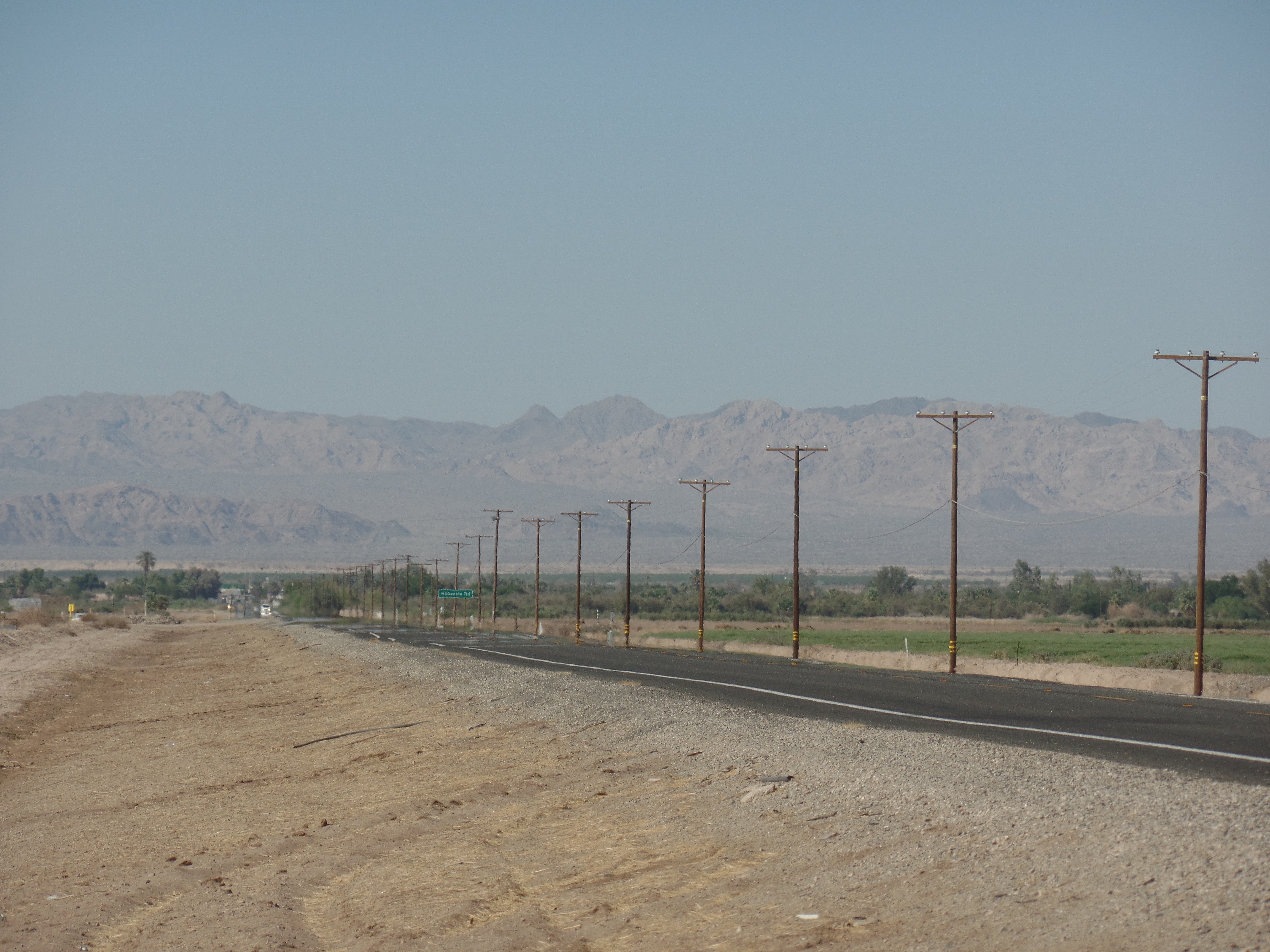 SR 111 north in Niland