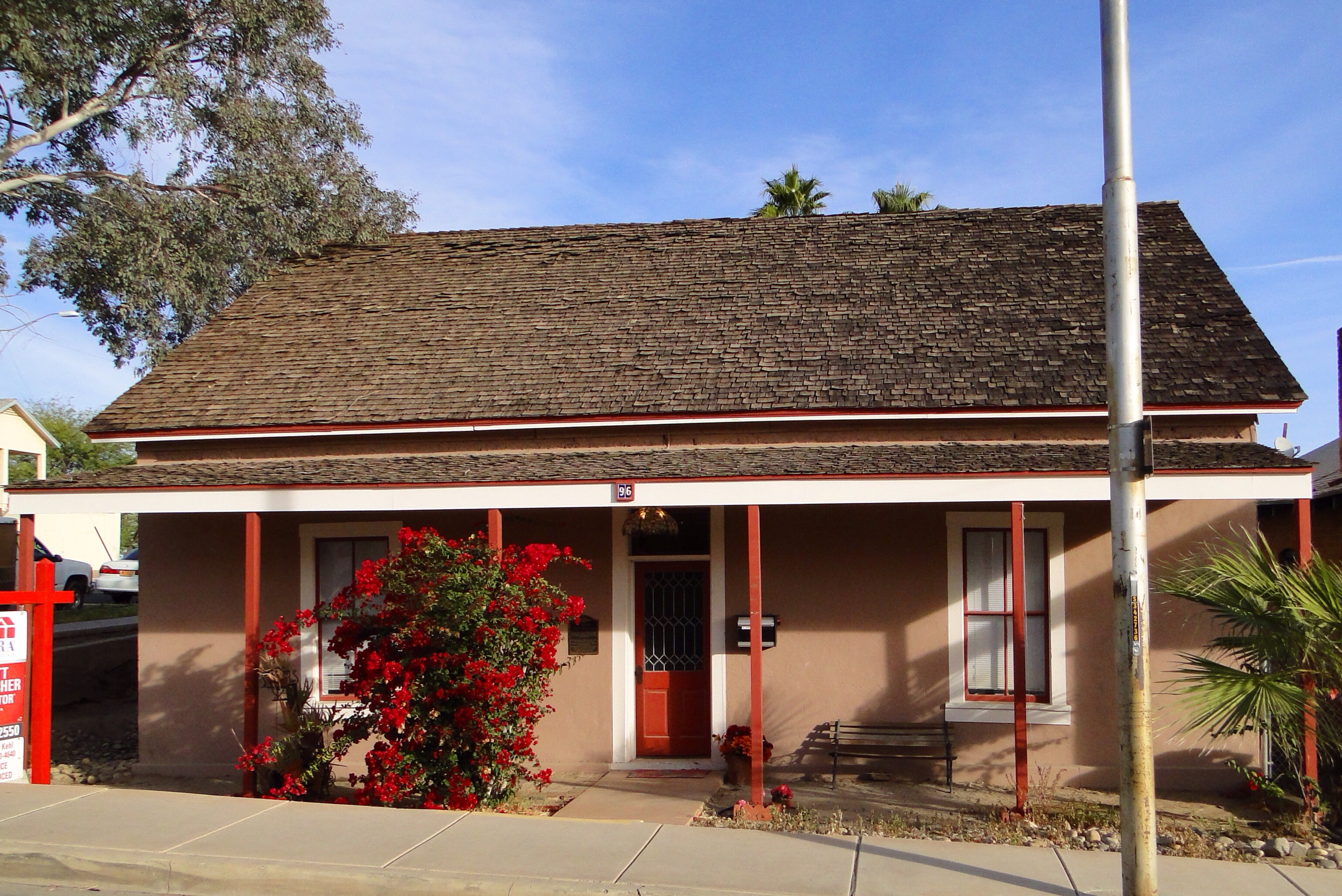 Napoleon House, part of the Brinley Historic District, 96 2nd Street, Yuma, Arizona (designated a significant structure, property # Yu217)
