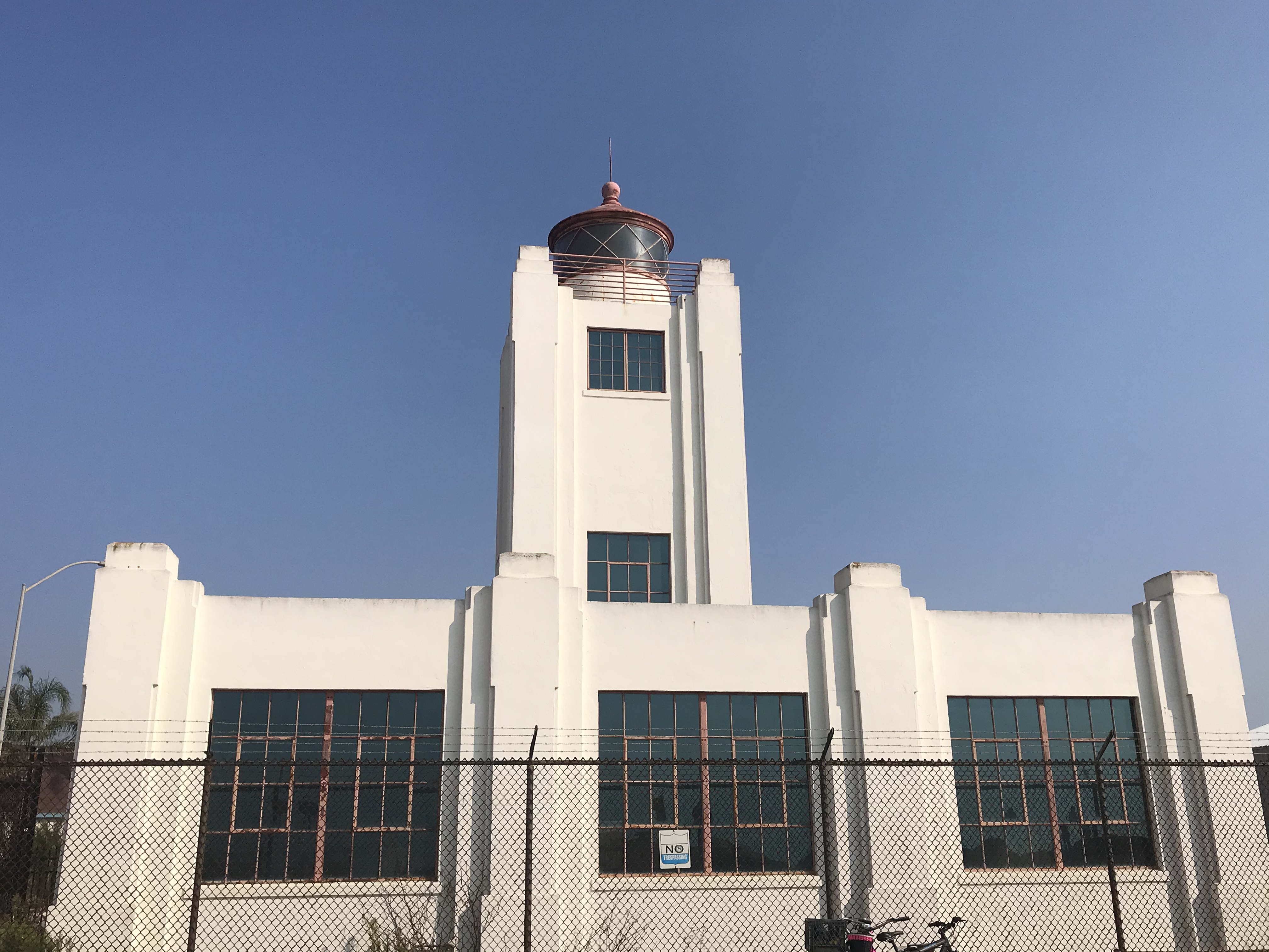 A picture of the Port Hueneme light house constructed in 1941.