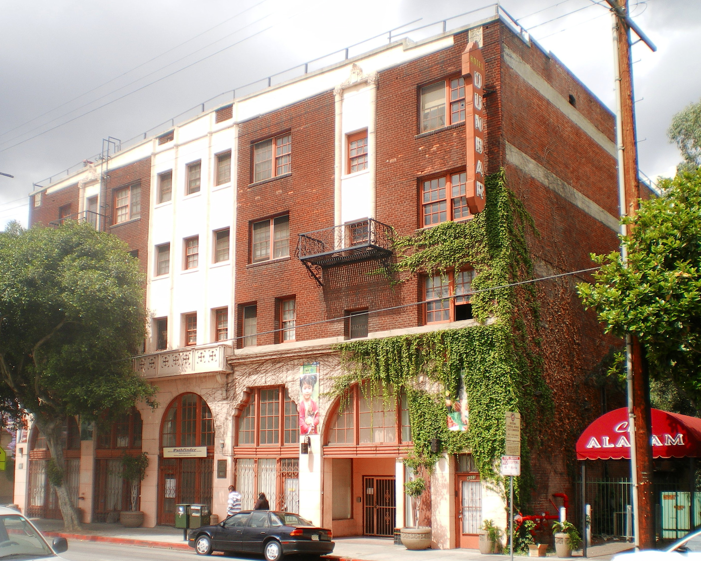 Somerville Hotel — 4225 S. Central Ave., Los Angeles, California.

Renamed the Dunbar Hotel in 1930