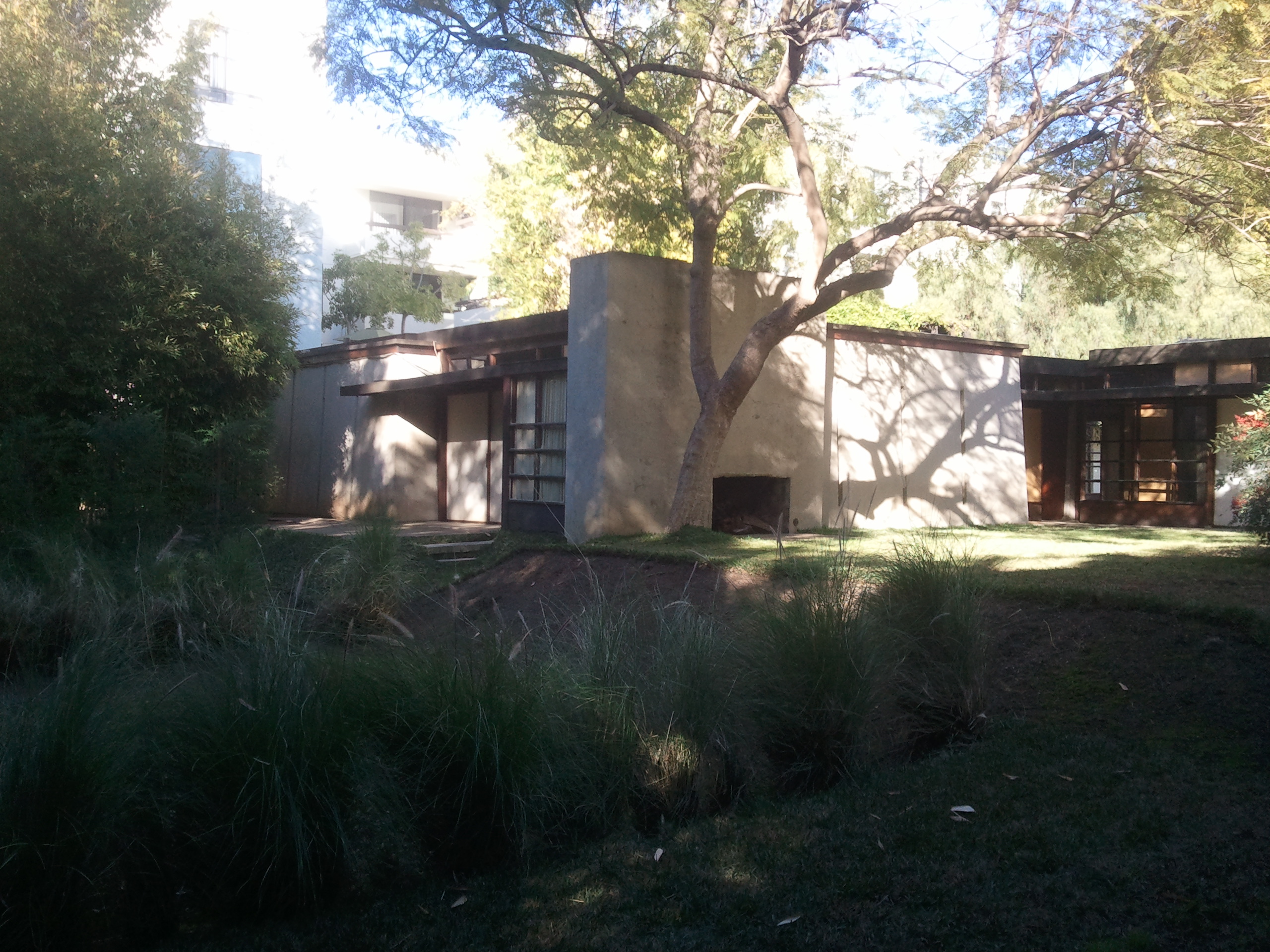 Located in West Hollywood, California. Designed by architect Rudolf M. Schindler.