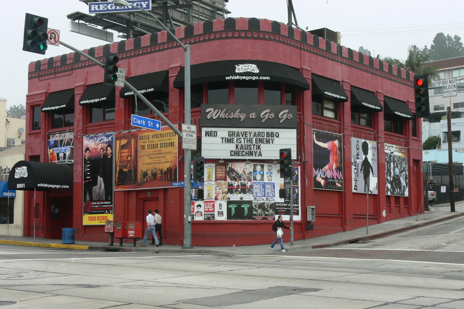 Whisky a Go-Go, 8901 W. Sunset Blvd., W. Hollywood, CA.