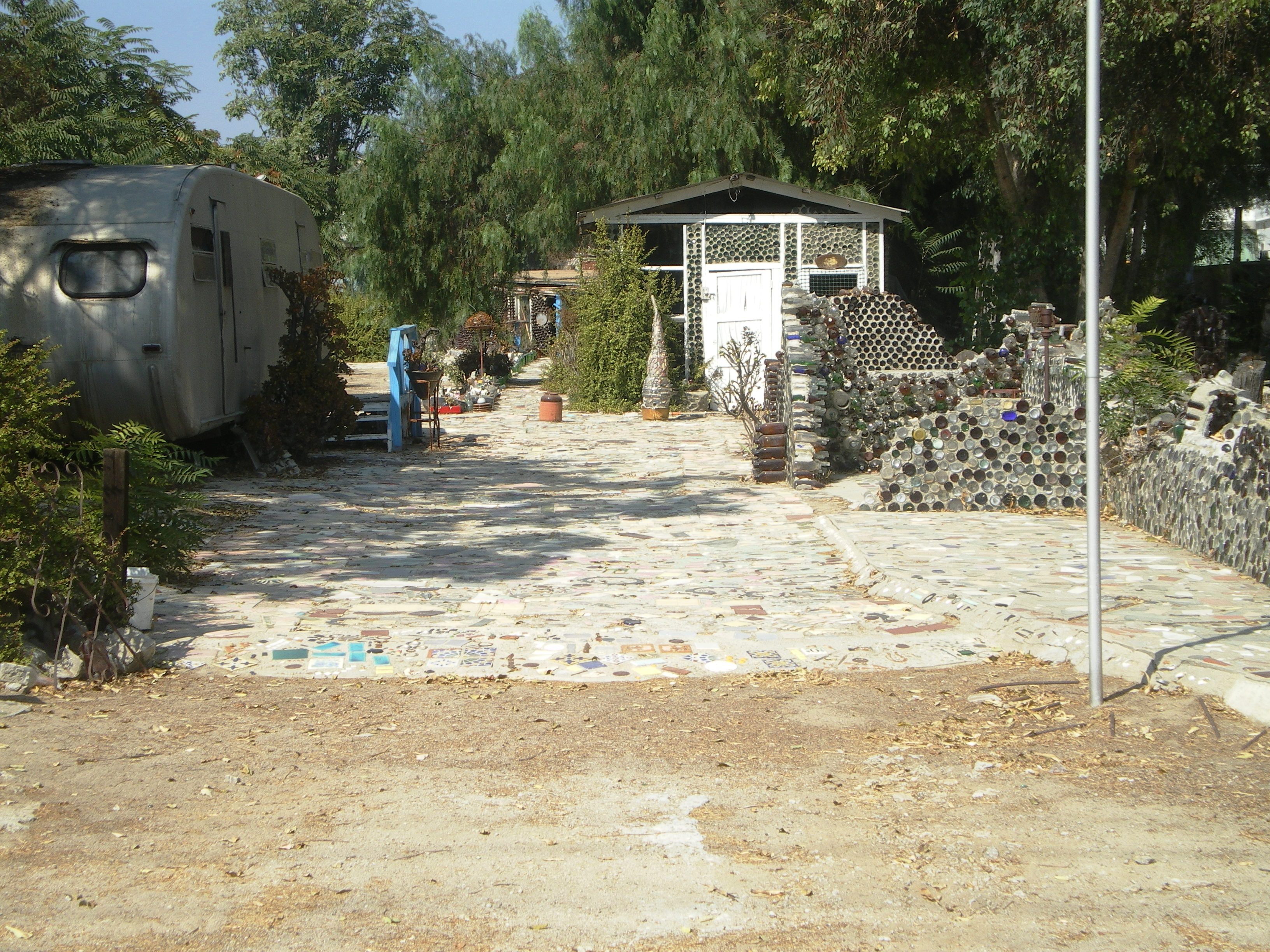 Grandma Prisbrey's Bottle Village, 4595 Cochran Street, Simi Valley, California