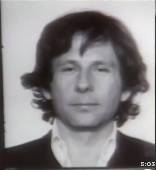 Mug shot of Roman Polanski