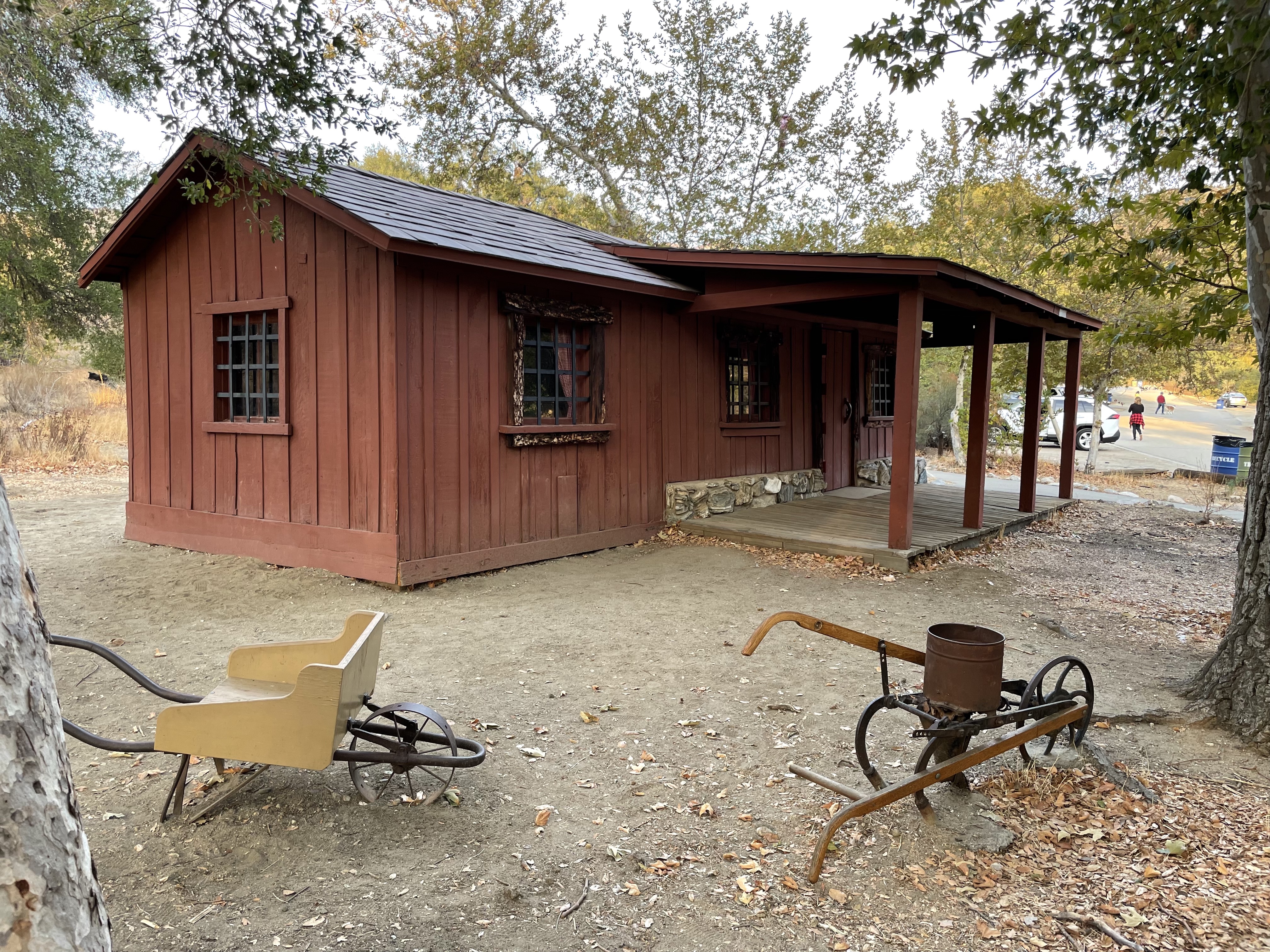 The Walker Cabin as viewed from the west.