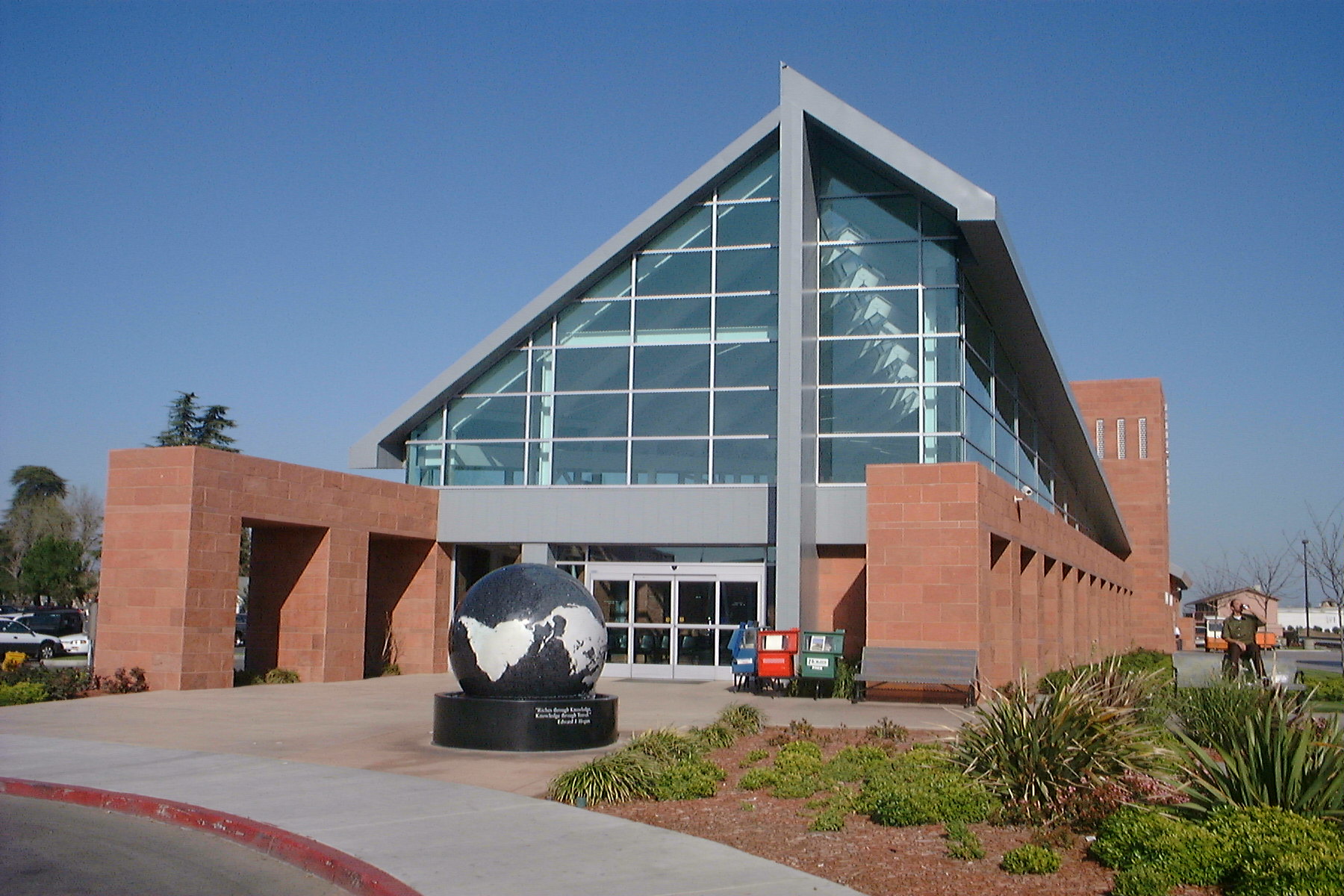 Amtrak station in Bakersfield, California