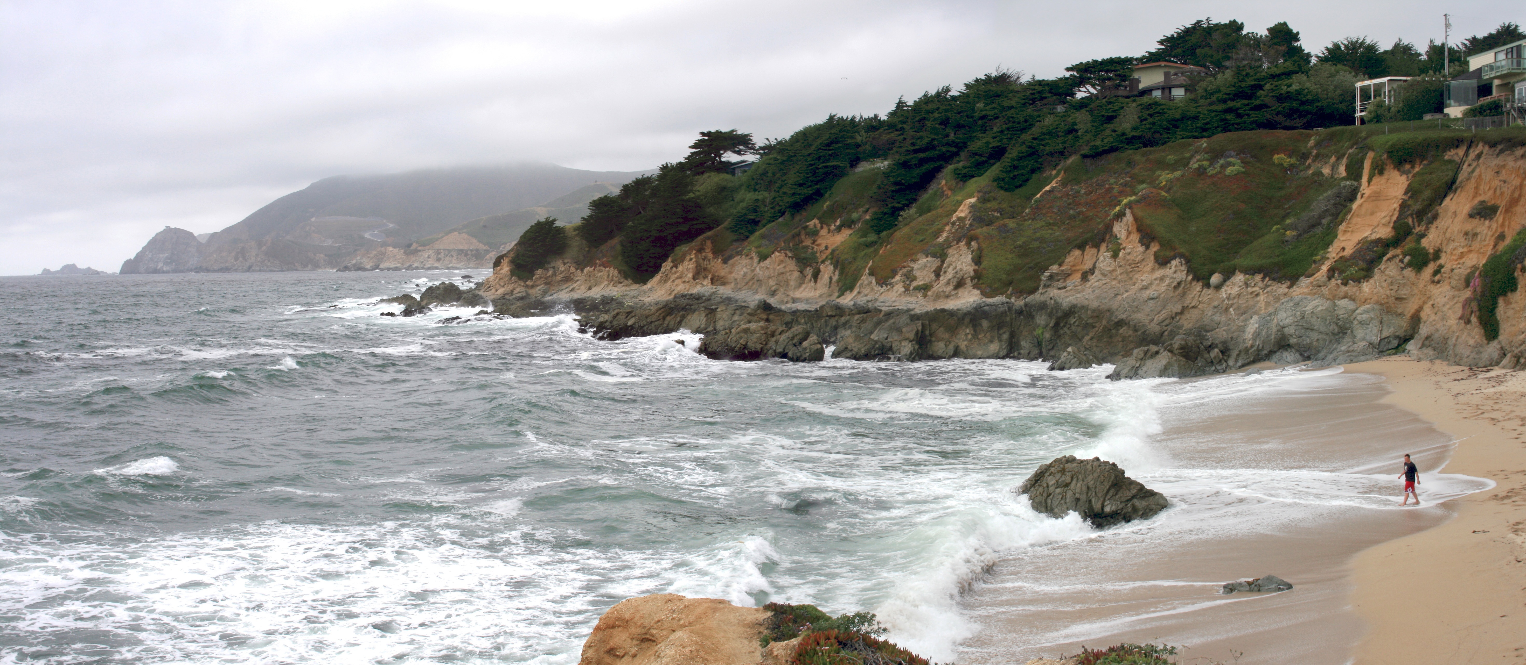Panorama of Point Montara Beach