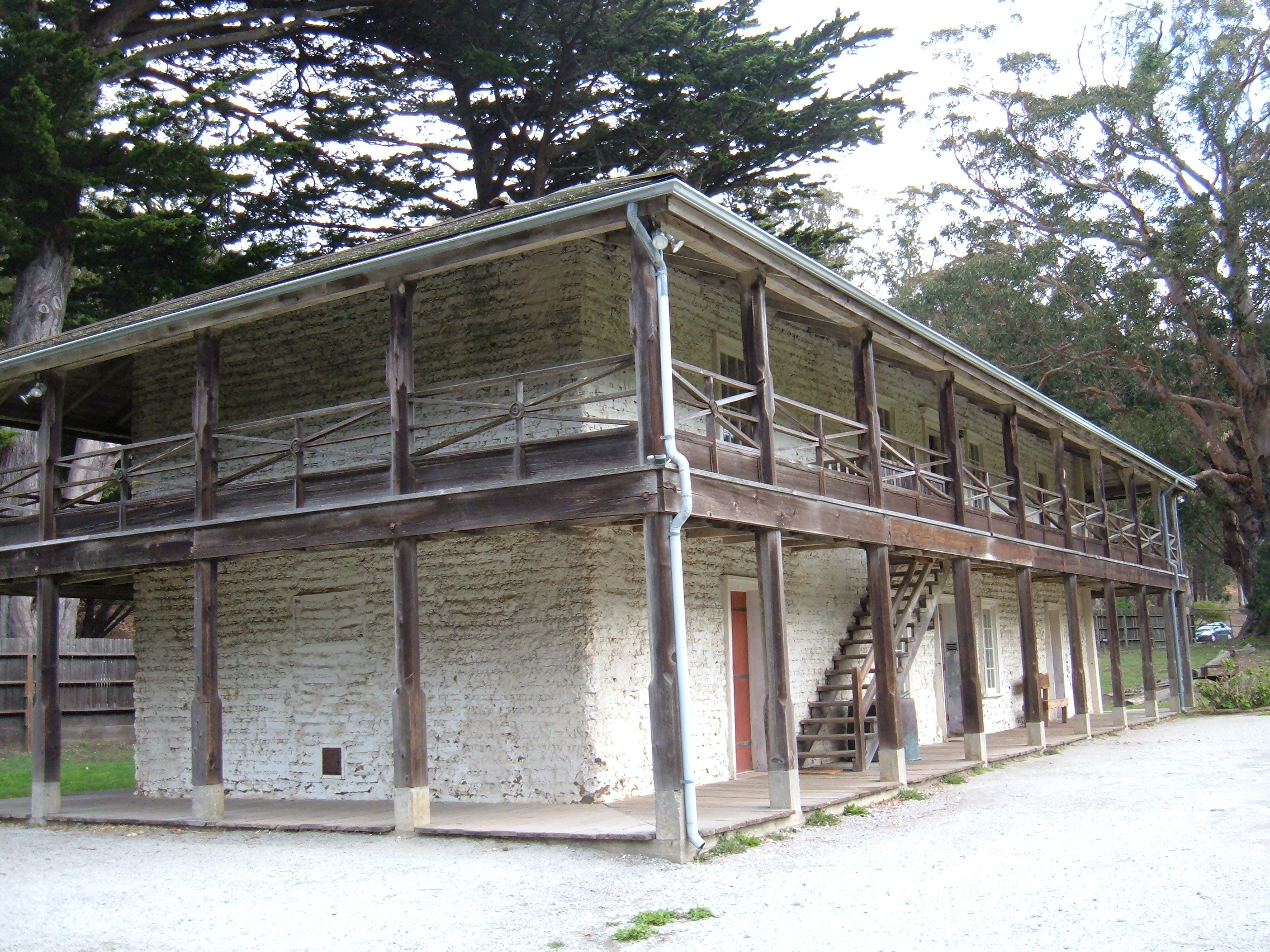 The Sánchez Adobe at the Sánchez Adobe Park in Pacifica, California 






This is an image of a place or building that is listed on the National Register of Historic Places in the United States of America. Its reference number is 76000525 (Wikidata).