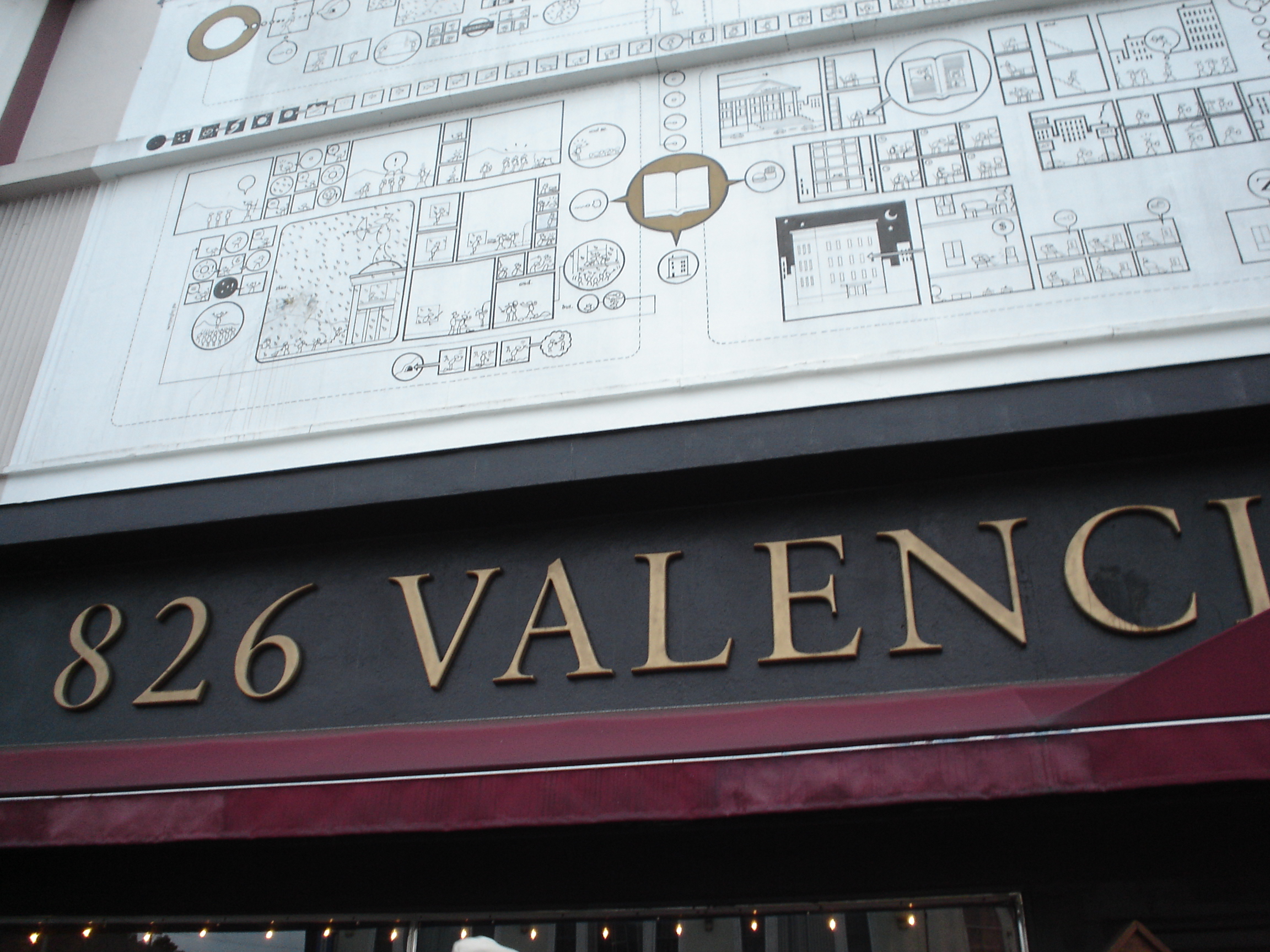 826 Valencia. HQ of McSweeney's Quarterly.