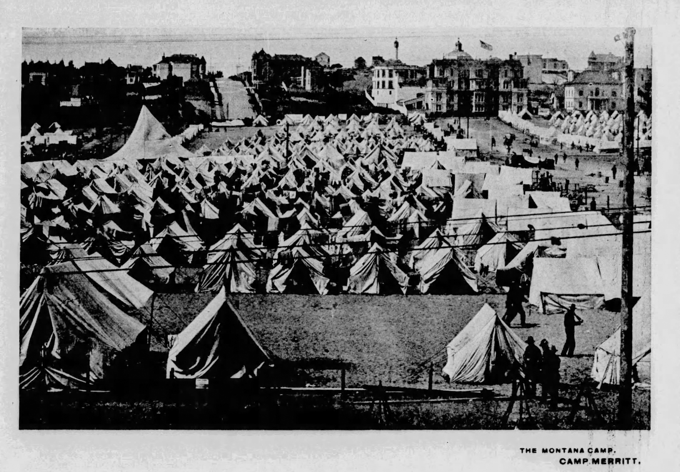 from Butte Miner- "Greetings to Montana's Returning Volunteers" (published 1899.10.24)