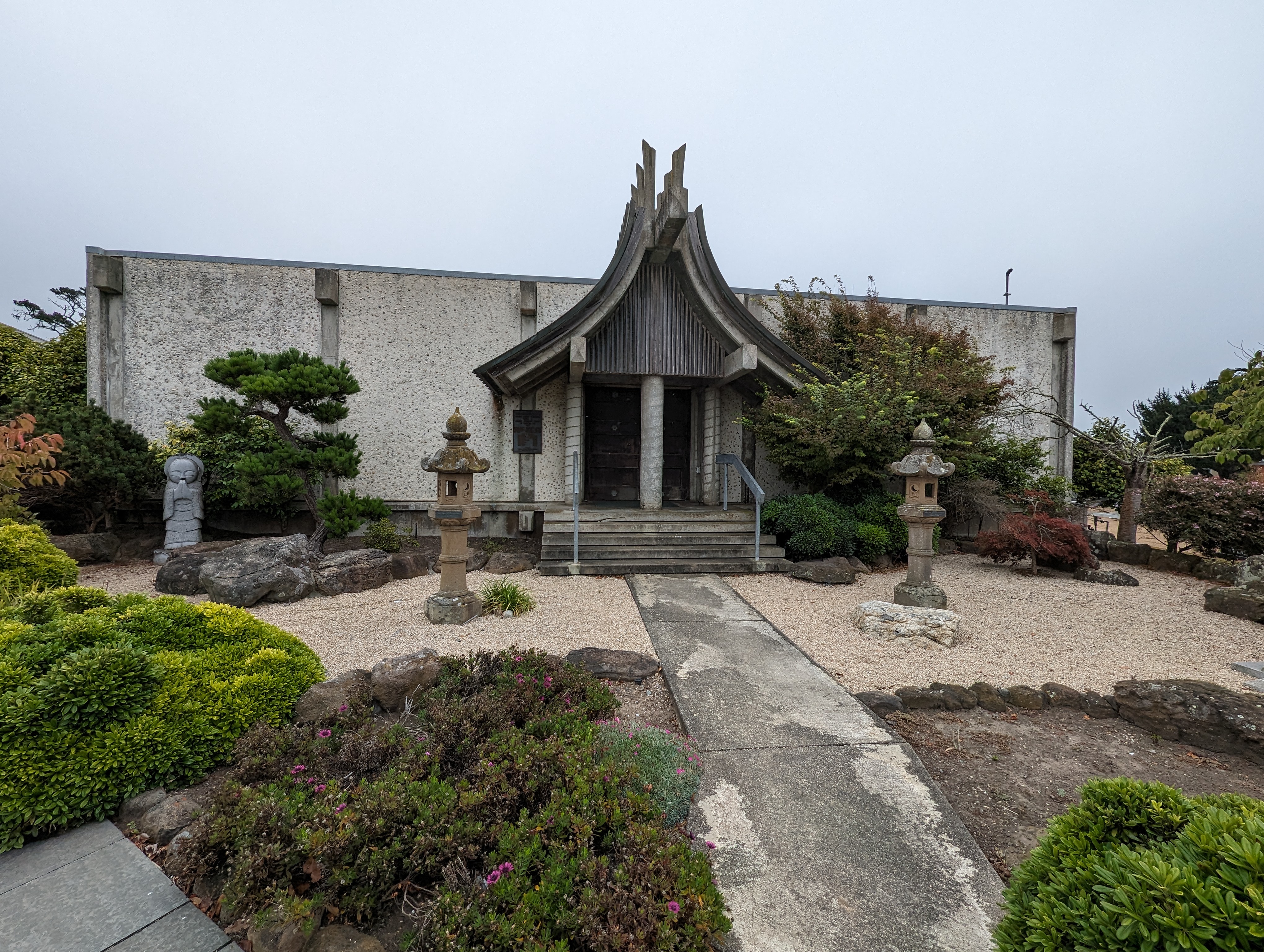 Columbarium of Japanese Cemetery in Colma, California