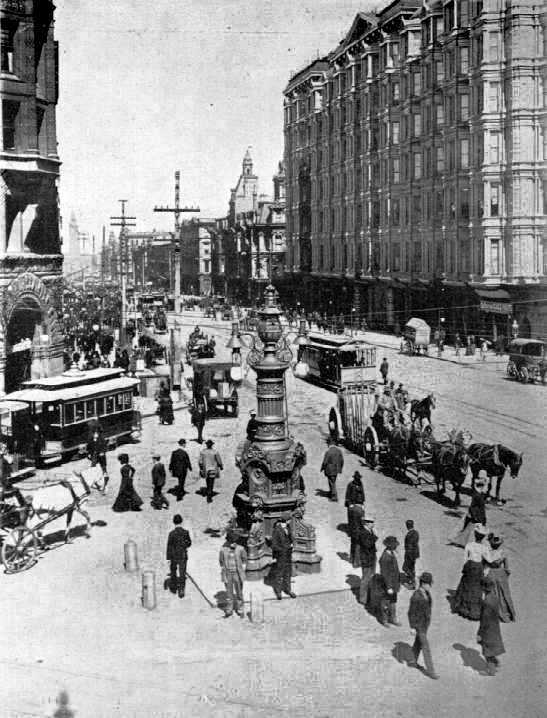 Lotta's Fountain 1905
