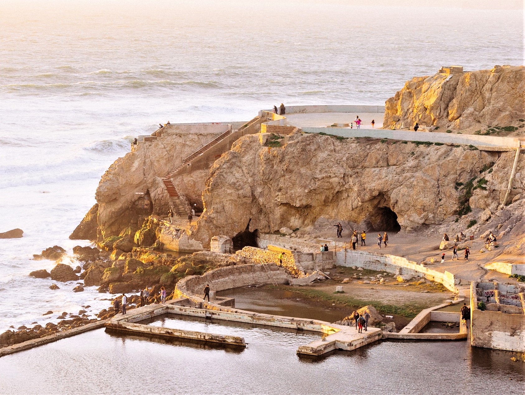Sutro Baths in San Francisco, California